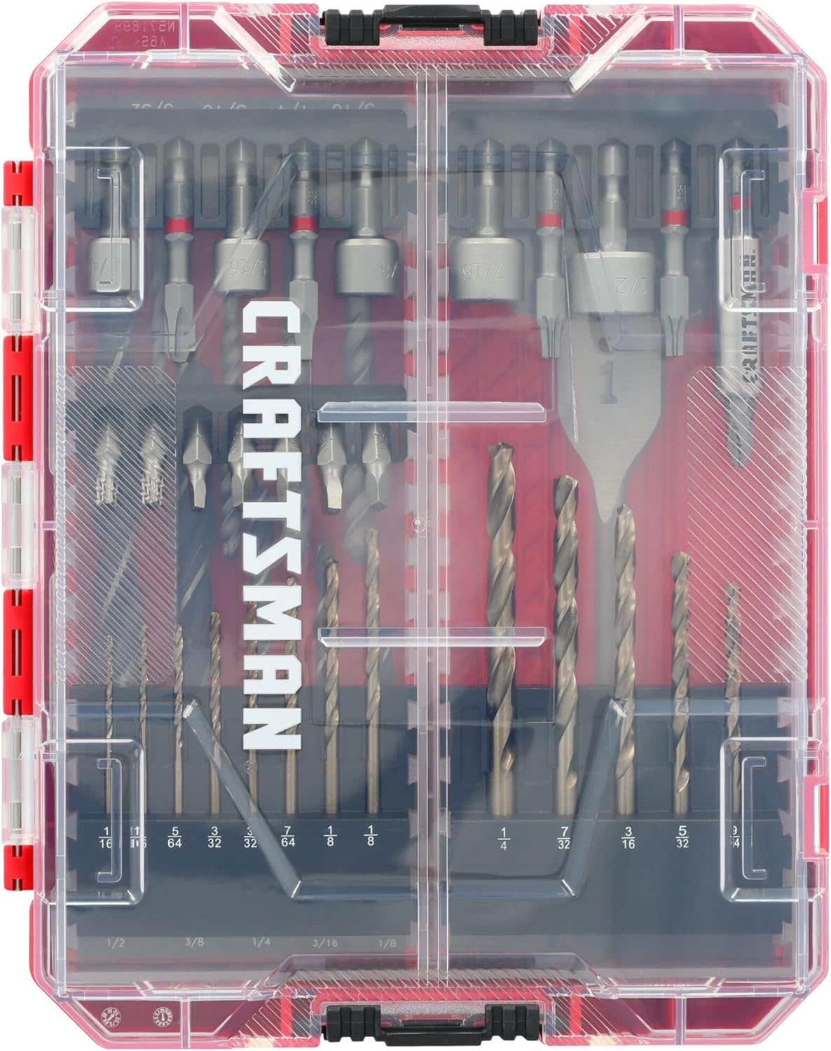 CRAFTSMAN Drill Bit Set, 60 Pieces (CMAF1260)