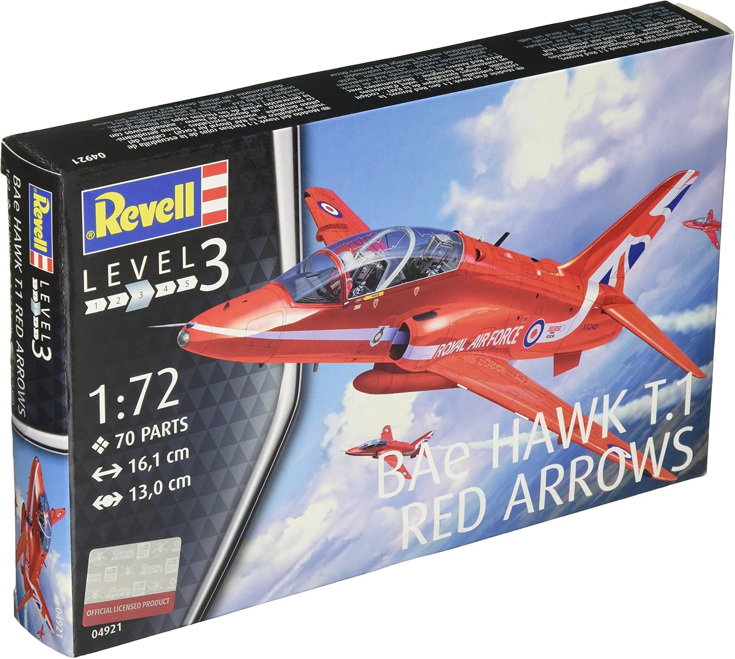 Revell 04921 BAe Hawk T.1 "Red Arrows" 1:72 Scale Unbuilt/Unpainted Plastic Model Kit