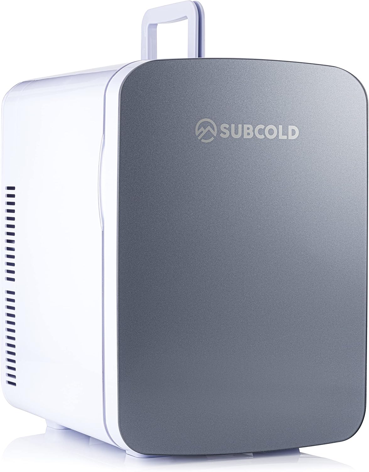 Subcold Ultra 15 Mini Fridge Cooler & Warmer | 3rd Gen | 15L capacity | Compact, Portable and Quiet | AC+DC Power Compatibility (Grey New)