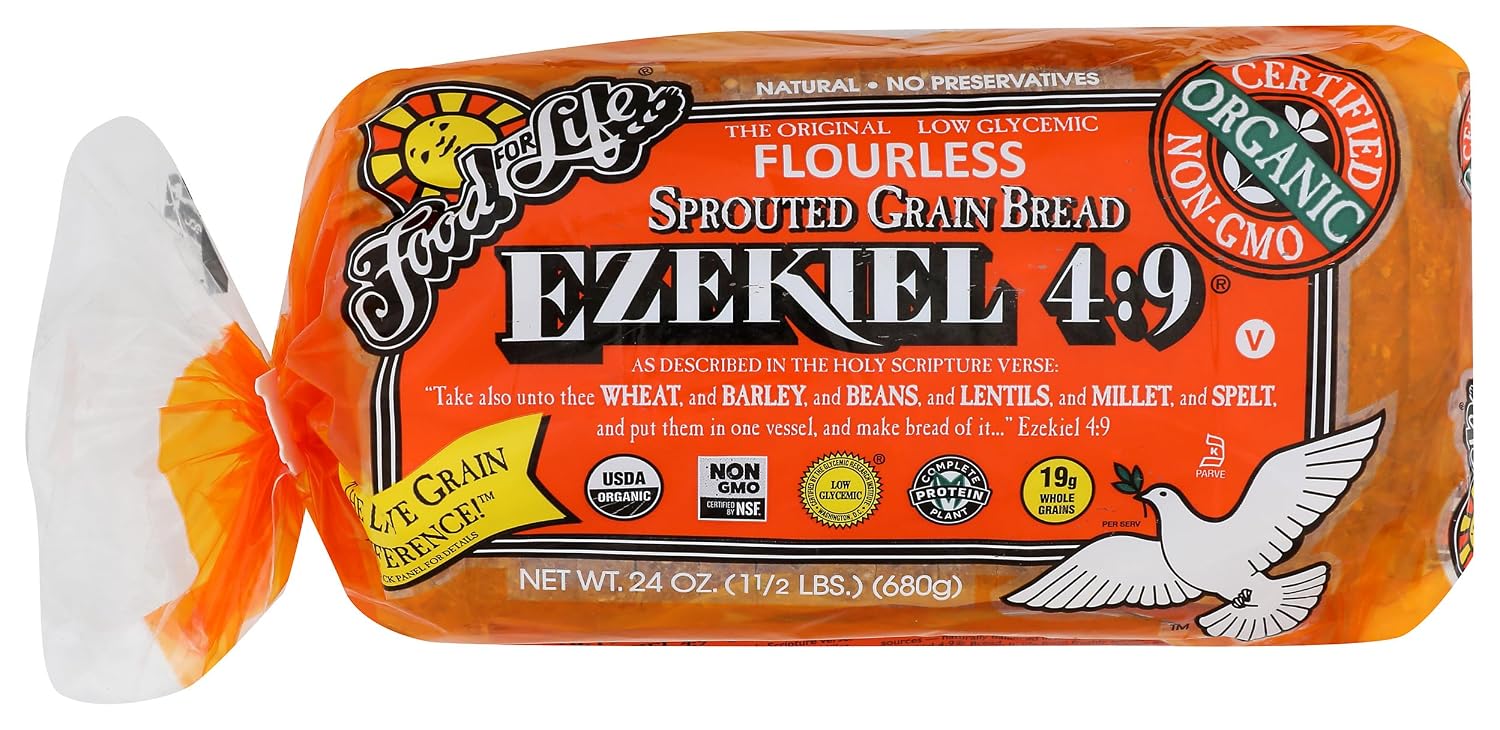 Food for Life, Organic Ezekiel 4:9 Bread, 24 Ounce