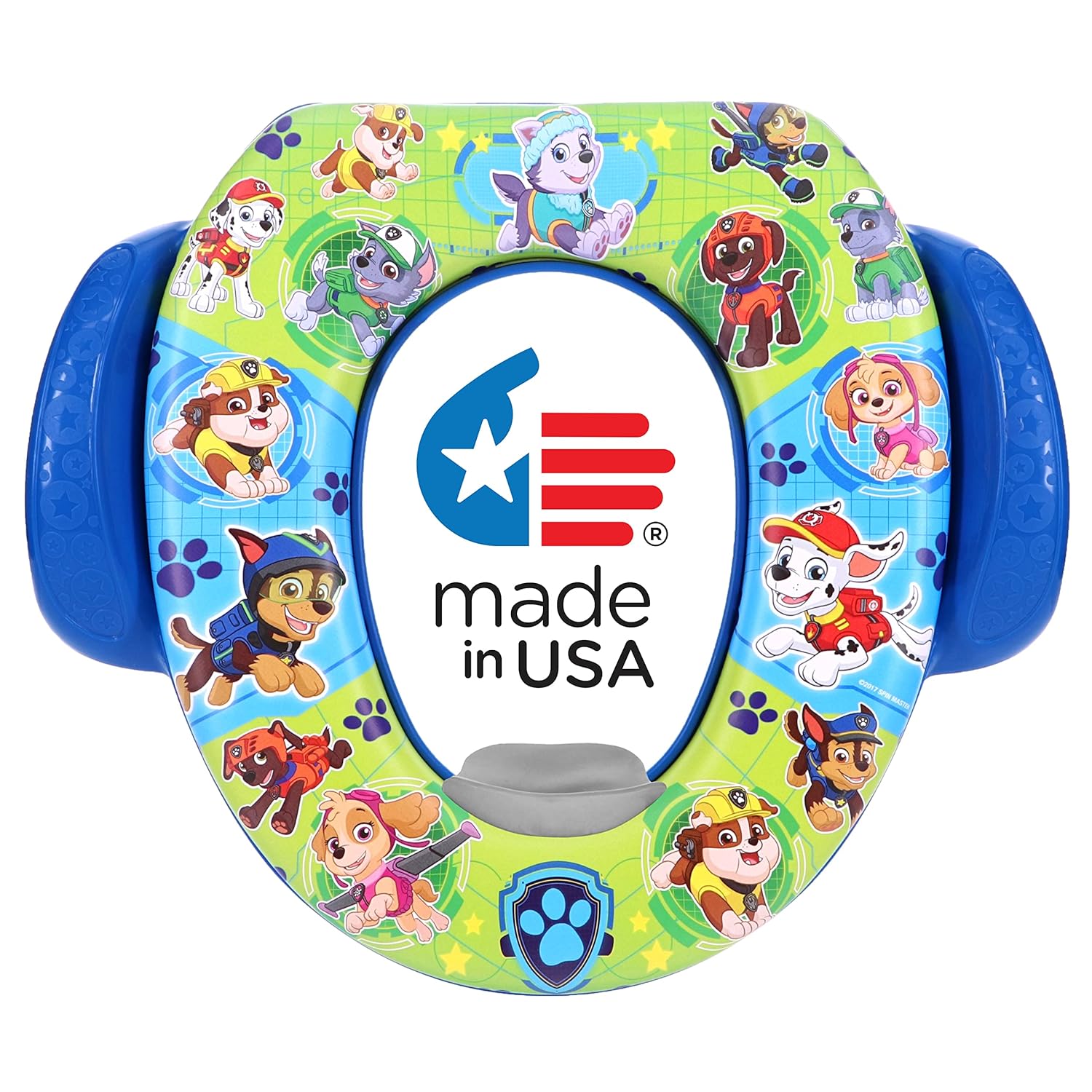 Nickelodeon PAW Patrol "Mission Paw" Soft Potty Seat and Potty Training Seat - Soft Cushion, Baby Potty Training, Safe, Easy to Clean