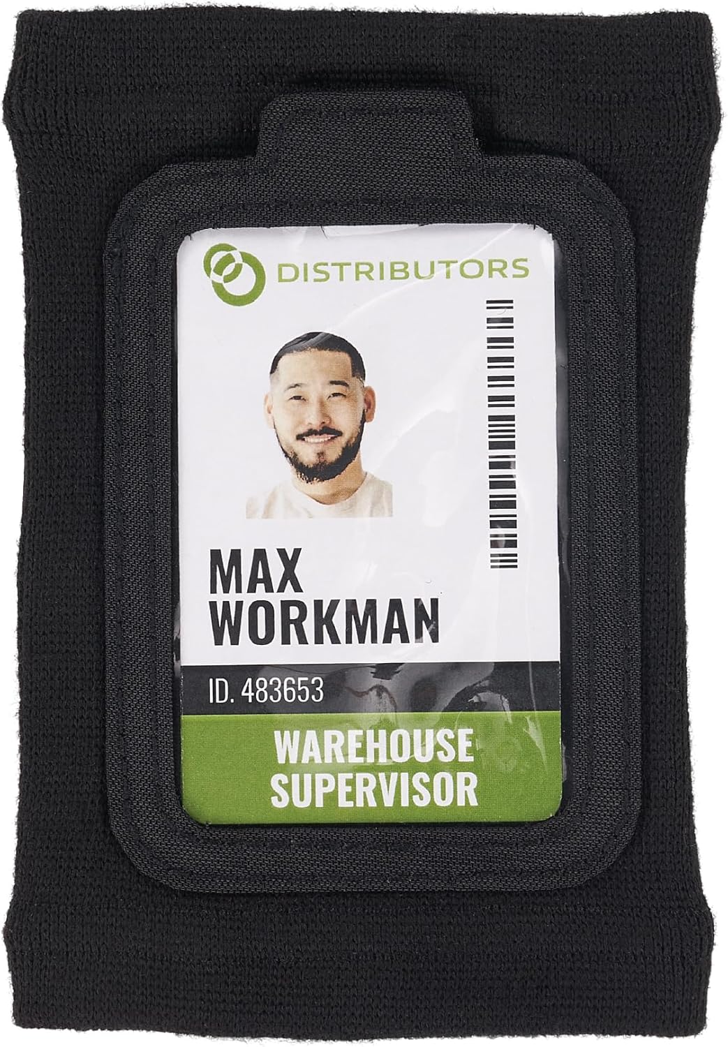 Ergodyne Squids 3388 Wrist Id Badge Holder, Small Storage Pocket