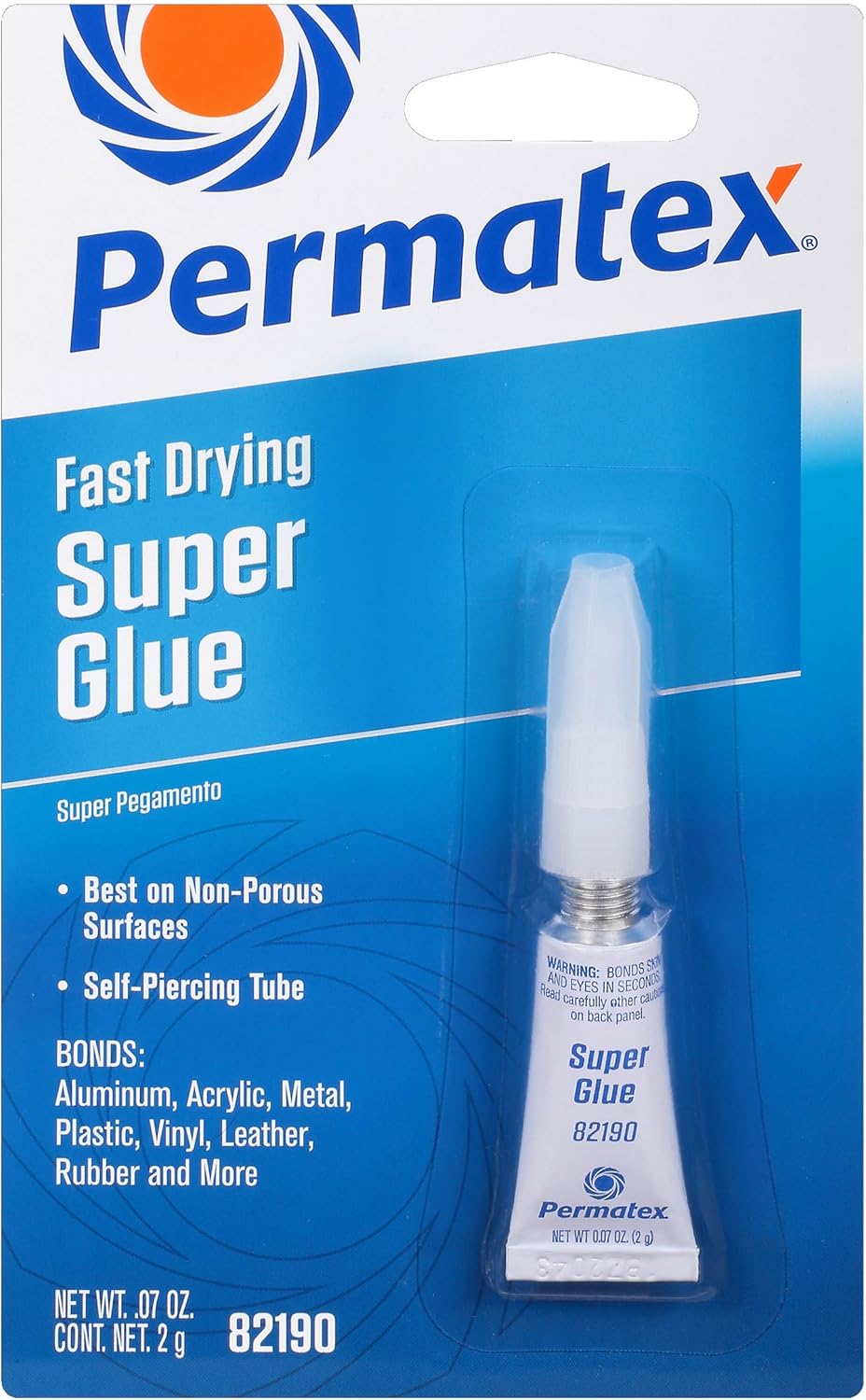 Permatex 82190 Super Glue, 2 g