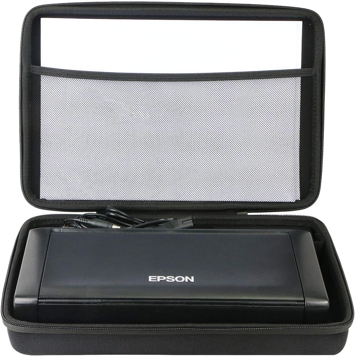 co2CREA Storage Travel Case for Epson WorkForce WF-110W Portable A4 Inkjet Printer,Case Only