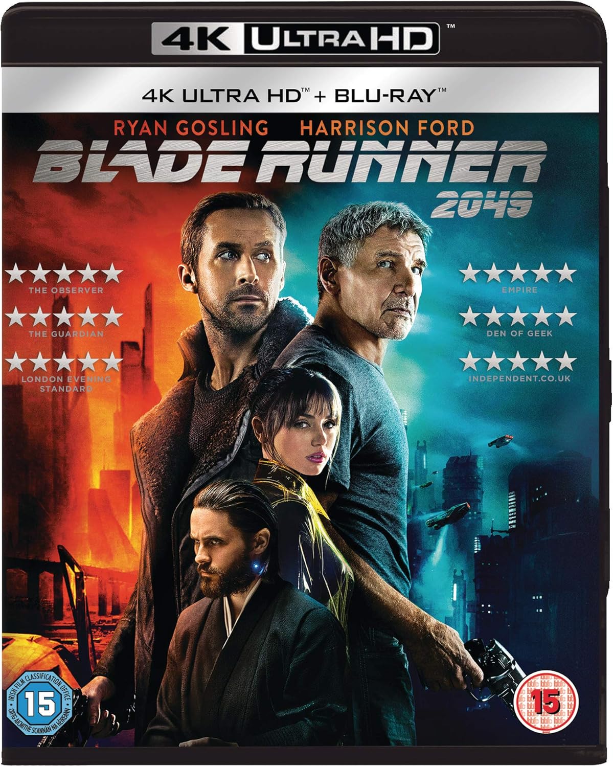 Blade Runner 2049 [4K Ultra-HD] [Blu-ray] [2018] [Region Free]
