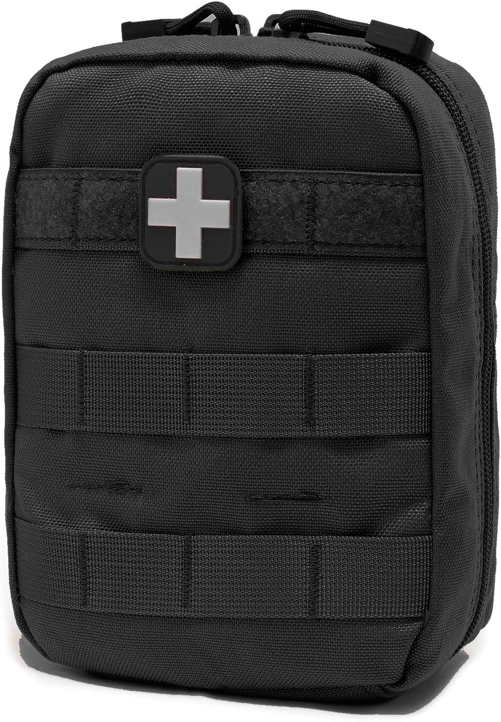 EMT Pouch MOLLE Ifak Pouch Tactical MOLLE Medical First Aid Kit Utility Pouch Carlebben (with Medical Supplies)