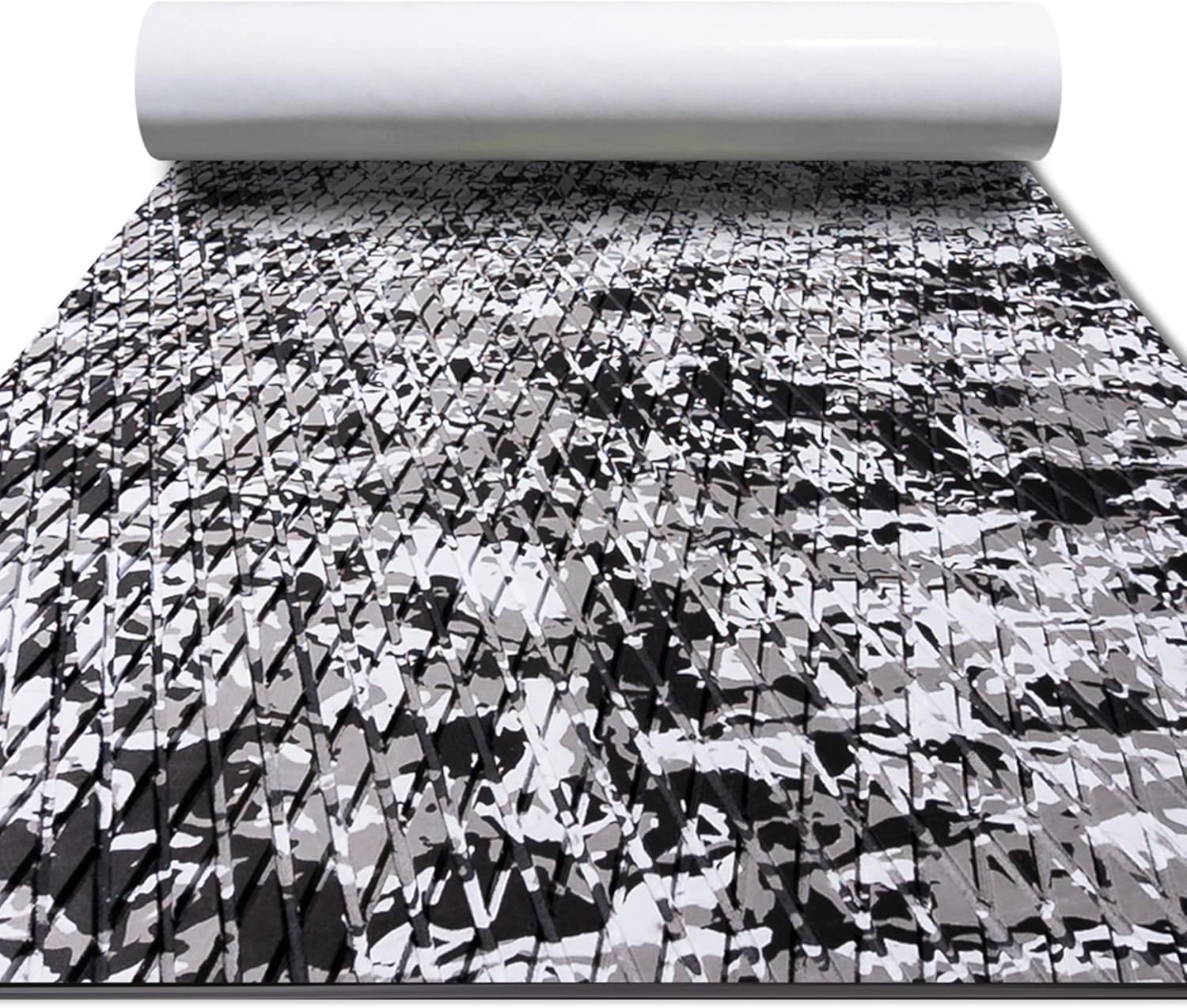 FOCEAN Boat Flooring EVA Foam Boat Decking Camo Marine Flooring Self-Adhesive Boat Mat Boat Carpet for Motorboat RV Yacht Kayak Surfboard 94.5" x 47.2"/23.6"/15.7"