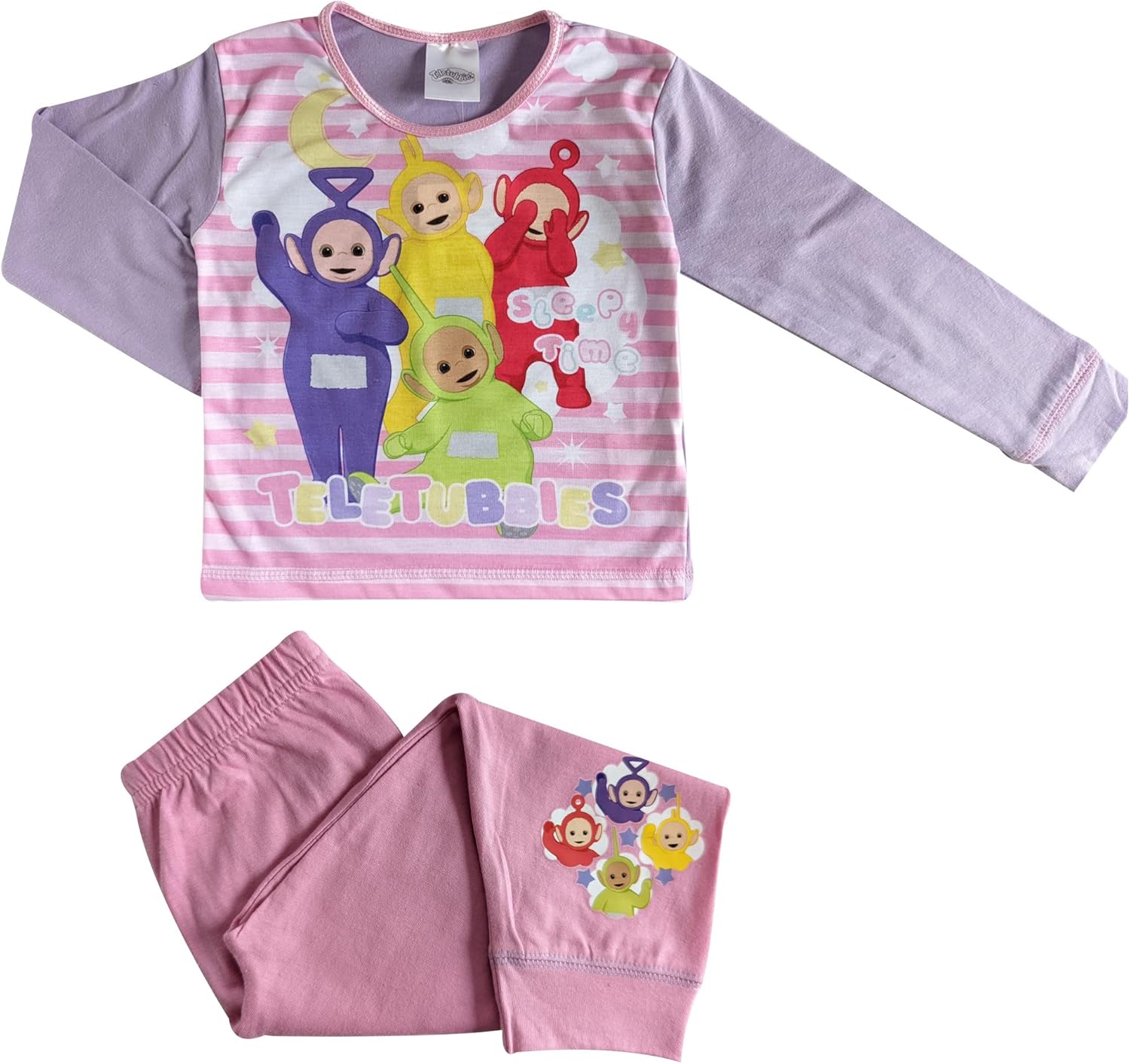 Teletubbies Girls Official Toddler Sleepy Pyjamas