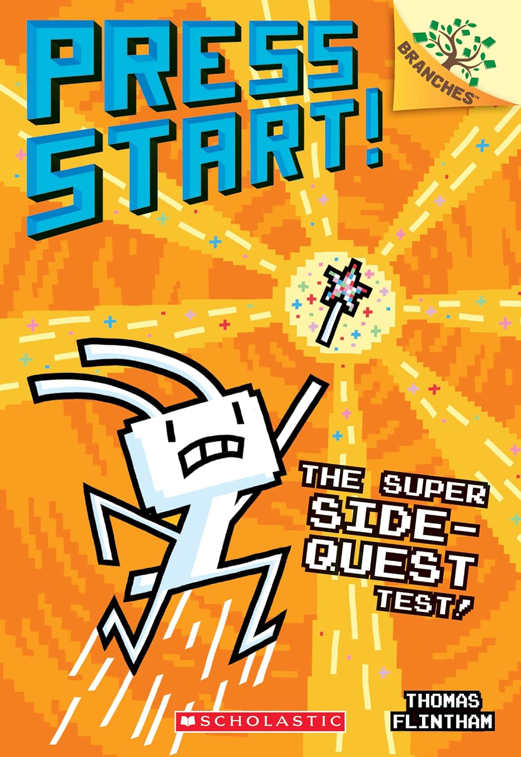 The Super Side-Quest Test!: A Branches Book (Press Start! #6) (6)