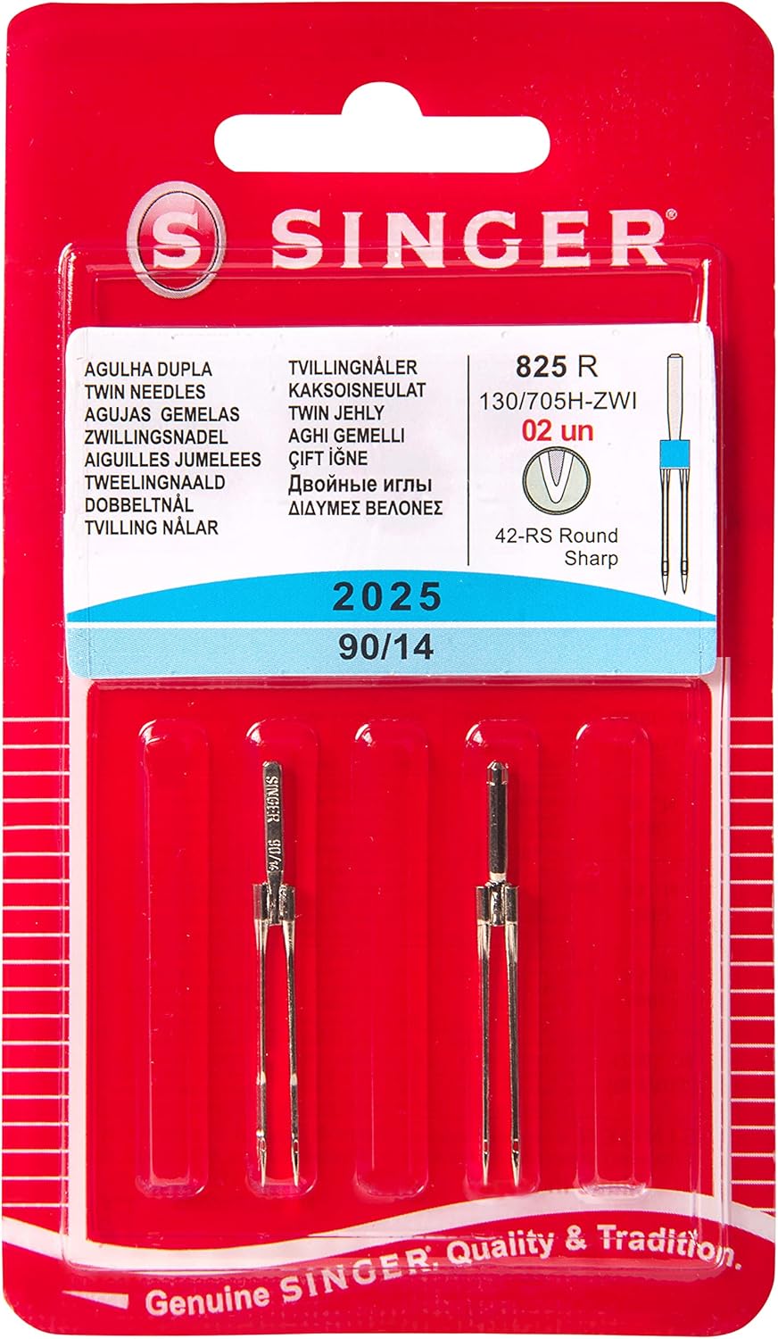 Singer Sewing Machine Twin Needles Size 90/3