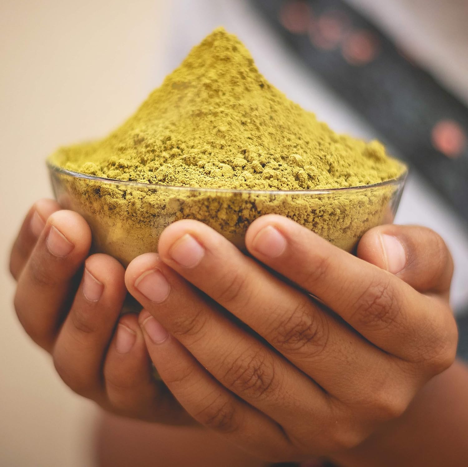 100% Natural Henna Powder, for Body Art (BAQ) & Hair - 100gm