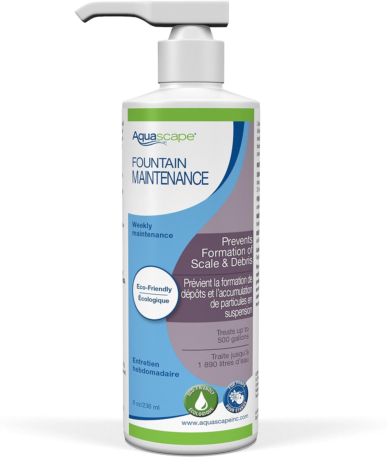 Aquascape Maintenance Water Treatment for Fountains, 8-ounce / 250-ml | 40007