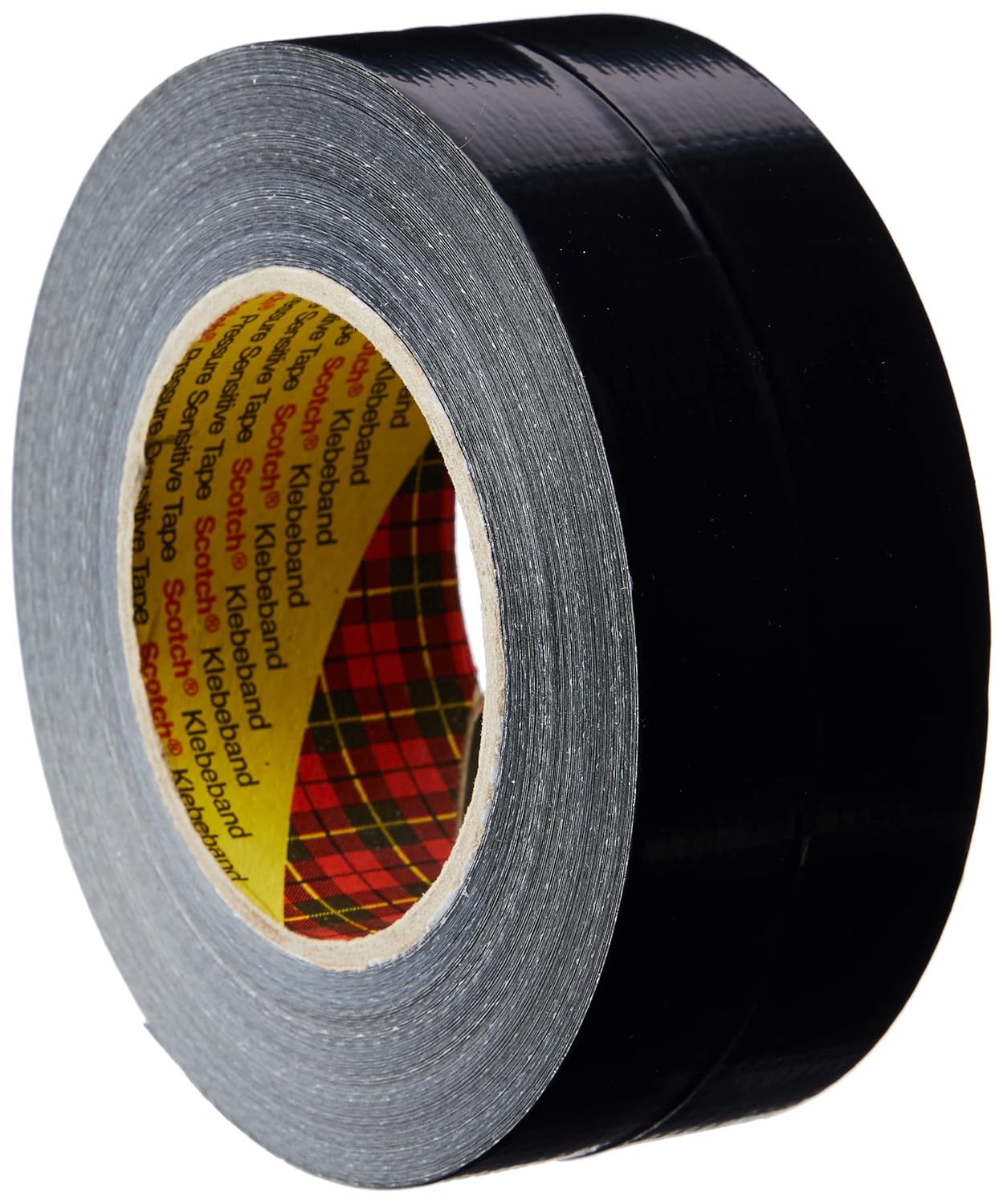 3M Heavy Duty Duct Tape 2904, Highly Conformable, Strong Gaffa tape, 48 mm x 50 m, Black
