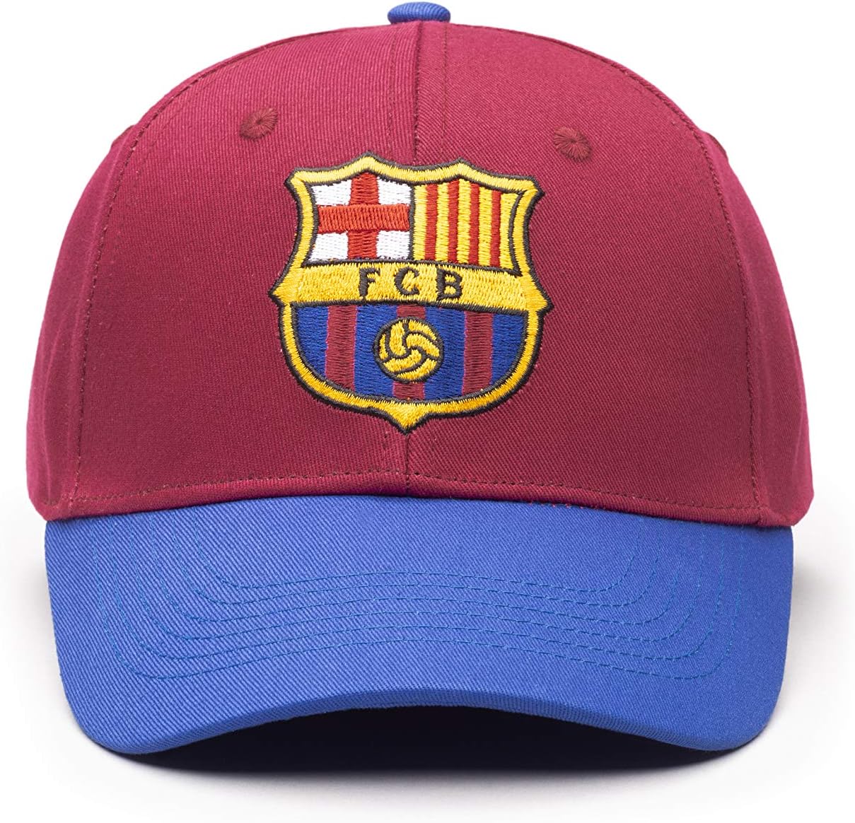 Fan Ink FC Barcelona Adjustable Hat – Officially Licensed Cap for Men & Women – Comfortable Fit, Bold Team Logo & Colors – Premium Soccer Headwear for Game Day & Everyday Wear