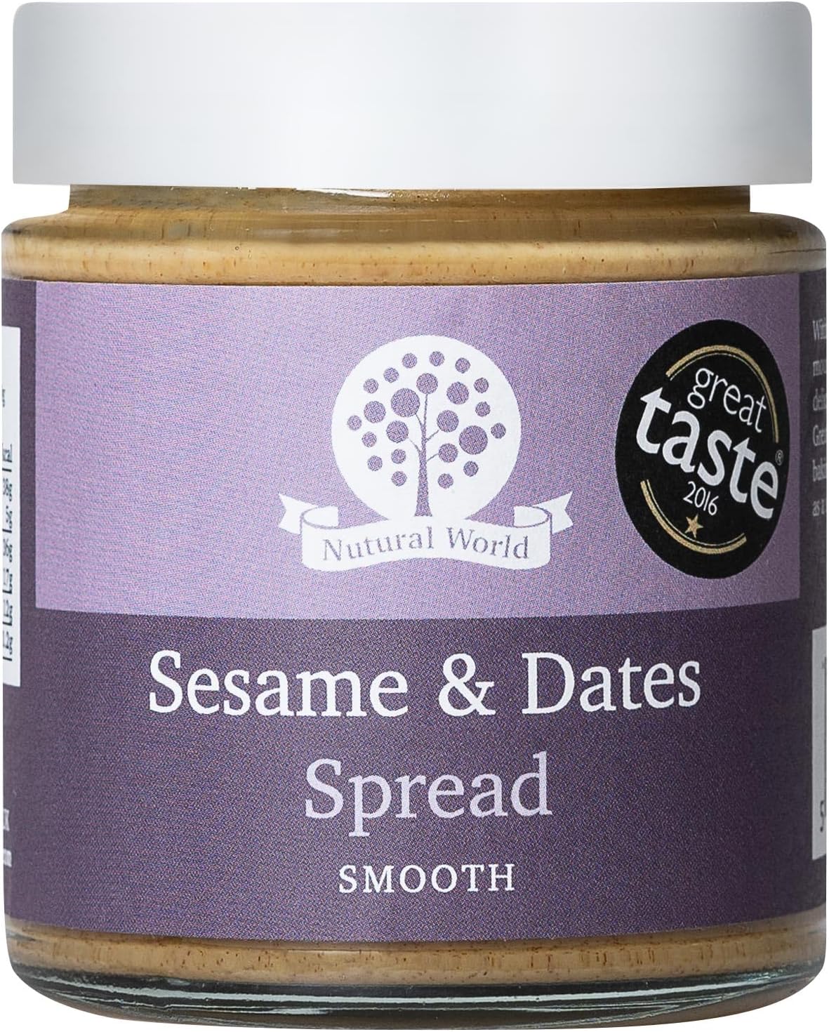Nutural World - Sesame and Dates spread (170g) Great Taste Award winner