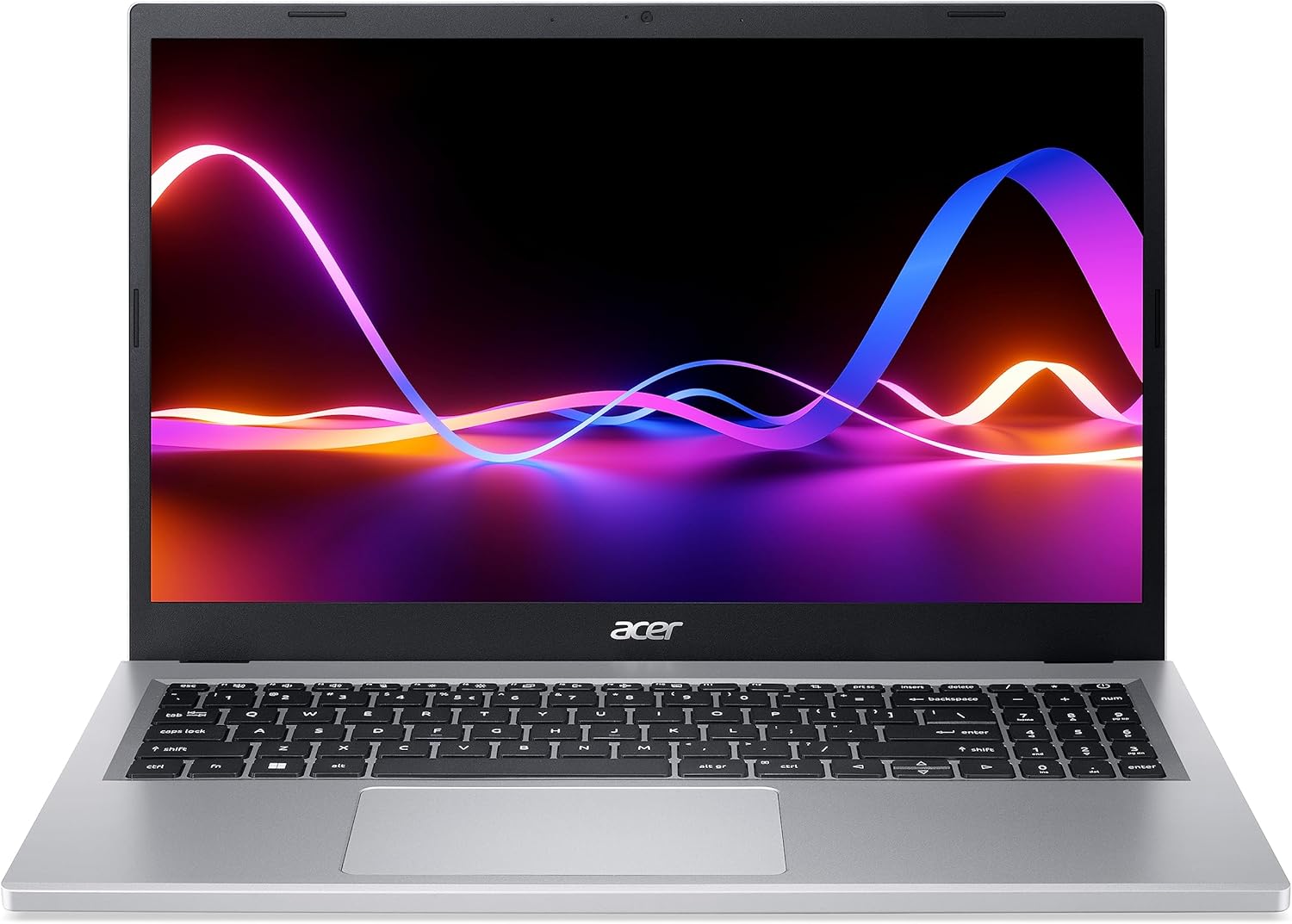 Acer Aspire 3 A315-24P Laptop - AMD Ryzen 3 7320U, 8GB, 128GB SSD, Integrated Graphics, 15.6-inch FHD, Windows 11, Silver