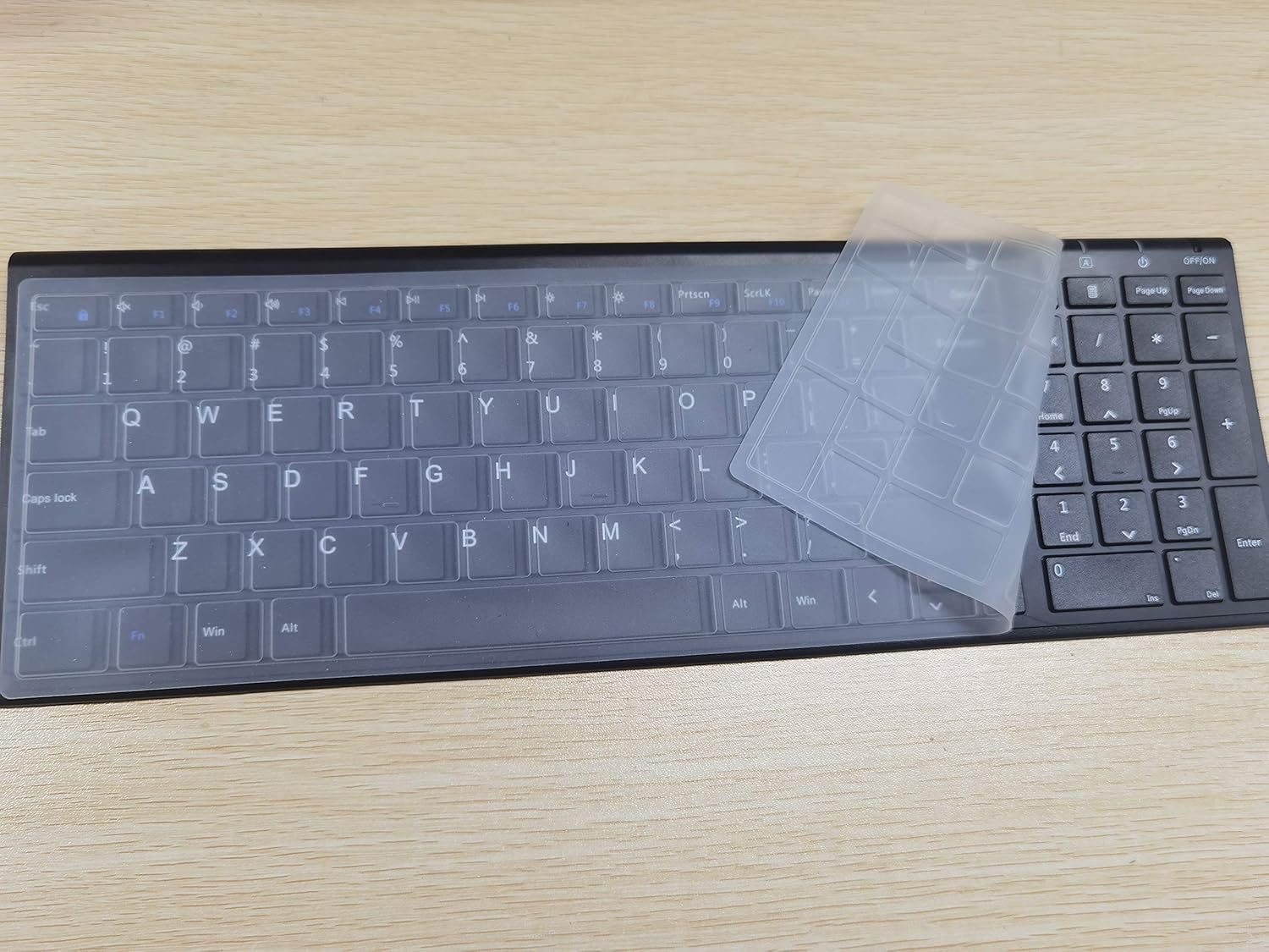 Replacement Keyboard Cover for WGJP-031B Seenda Keyboard and Mouse