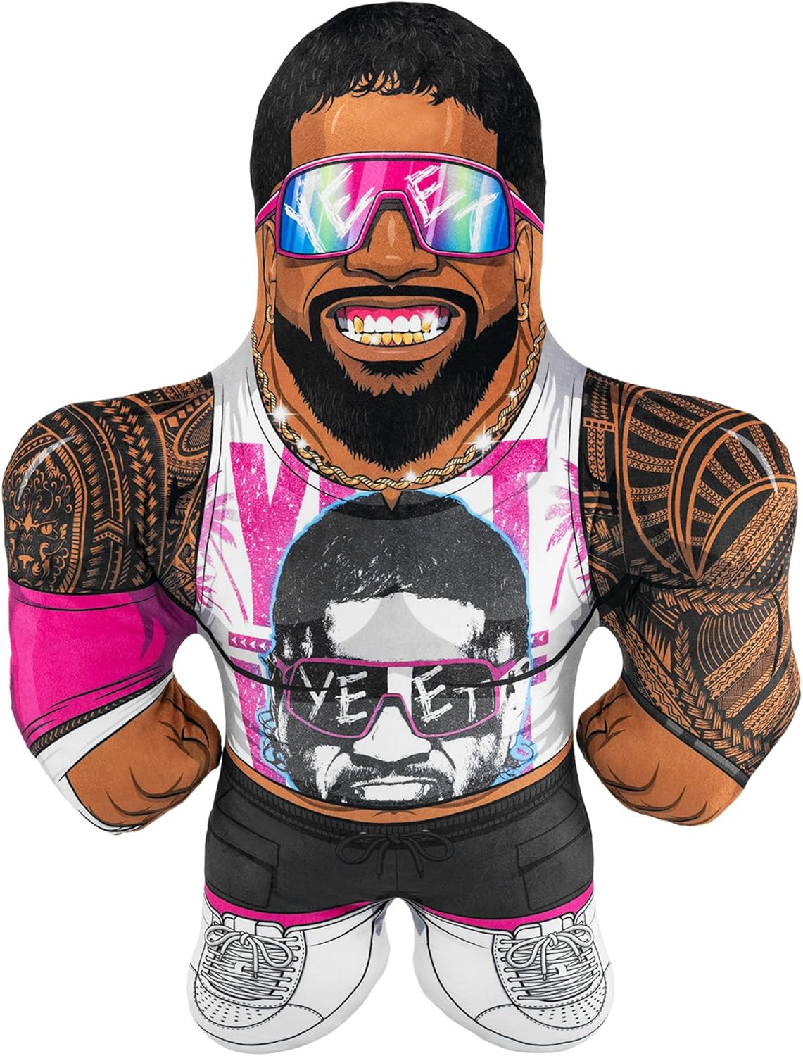 Bleacher Creatures WWE Jey USO 24" Bleacher Buddy - Soft Plush Toy