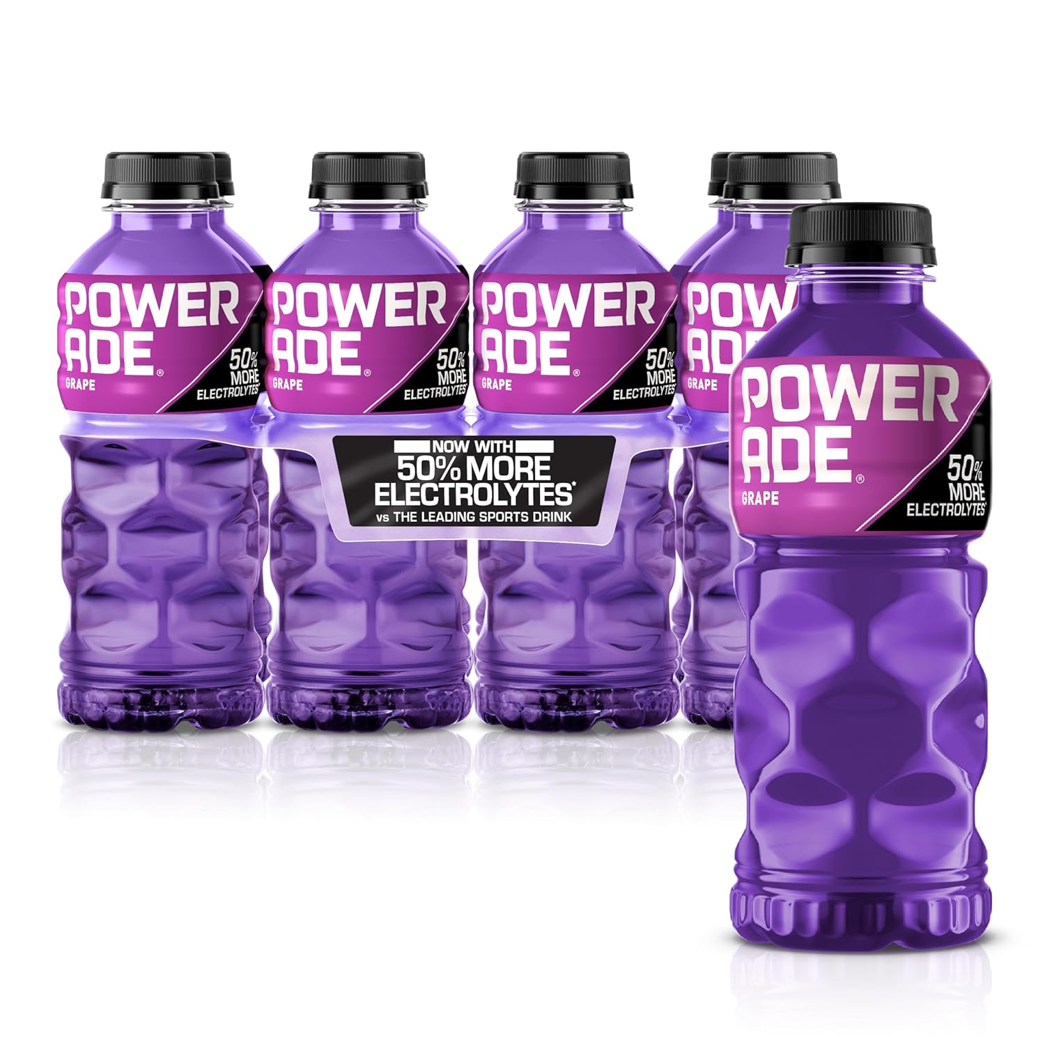 POWERADE Grape, 20 fl oz, 8 Pack