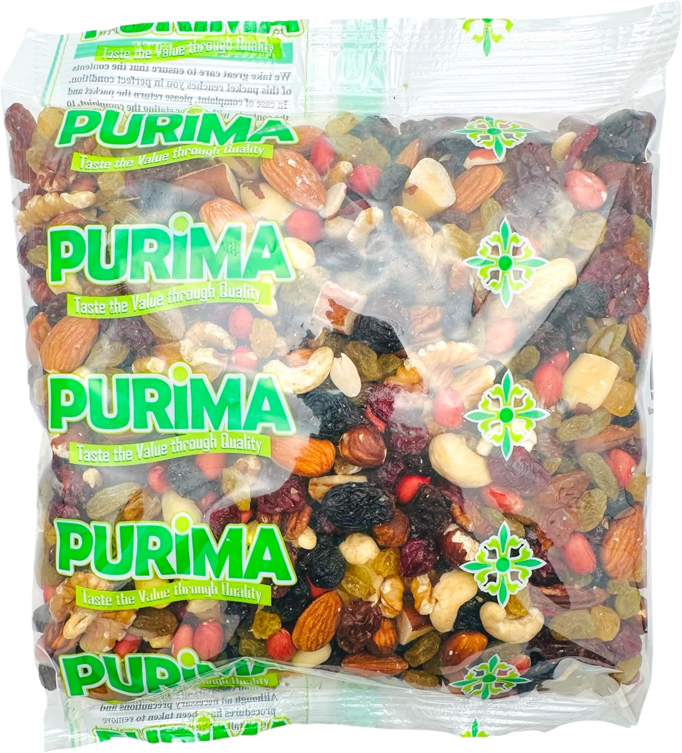 Mixed Nuts and Raisins 1kg – 13 Luxury Nut & Raisin Mix Cashews Almonds Walnuts Brazils Peanuts Hazels Unsalted Fruit Assorted Blend Selection Raw Natural Healthy Snacks Large Bulk for Eating Gift