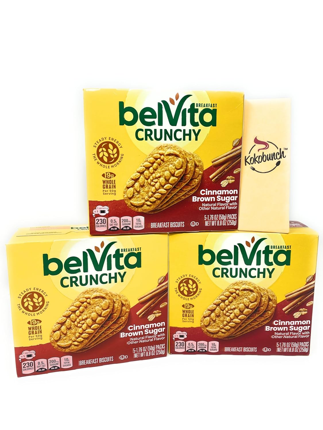 Breakfast Biscuits Cookie Cinnamon Brown Sugar 3 PACK