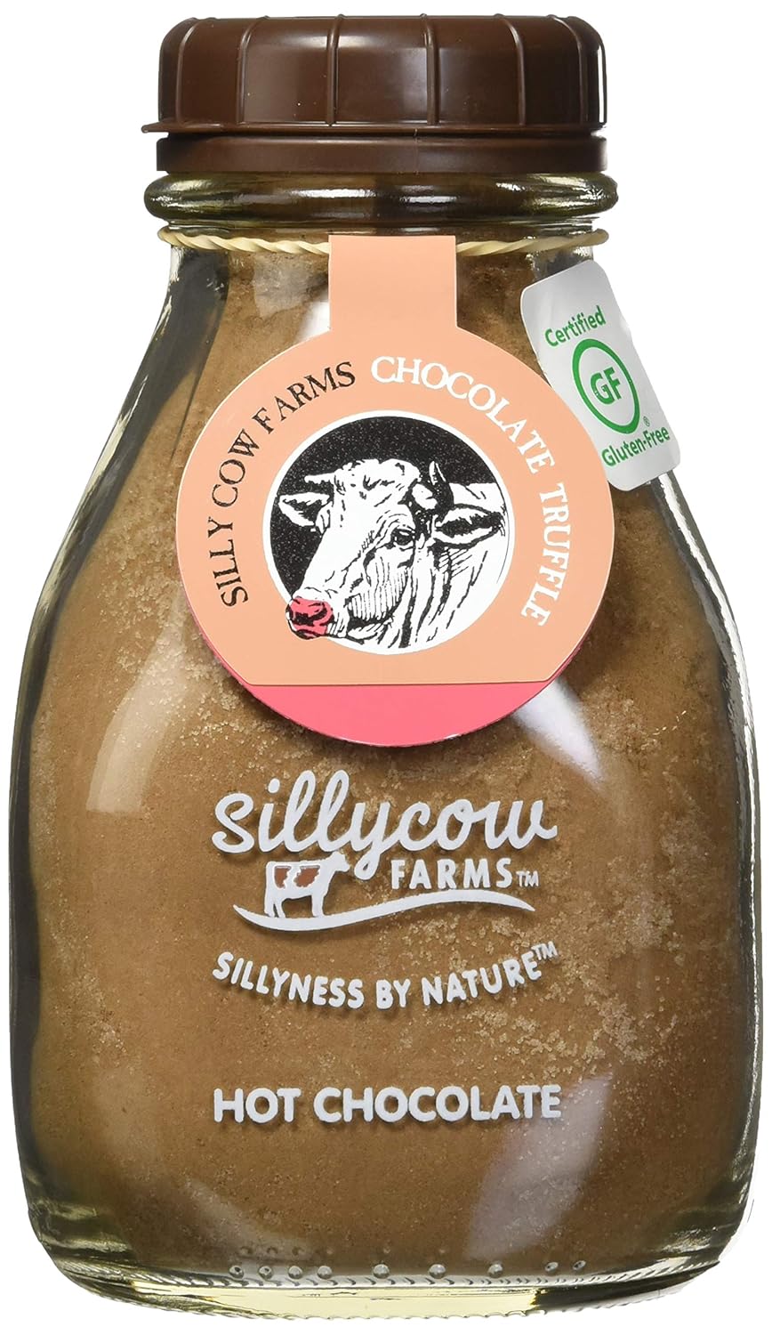 Silly Cow Farms Hot Chocolate, Chocolate Truffle, 16 Oz (Pack of 1)
