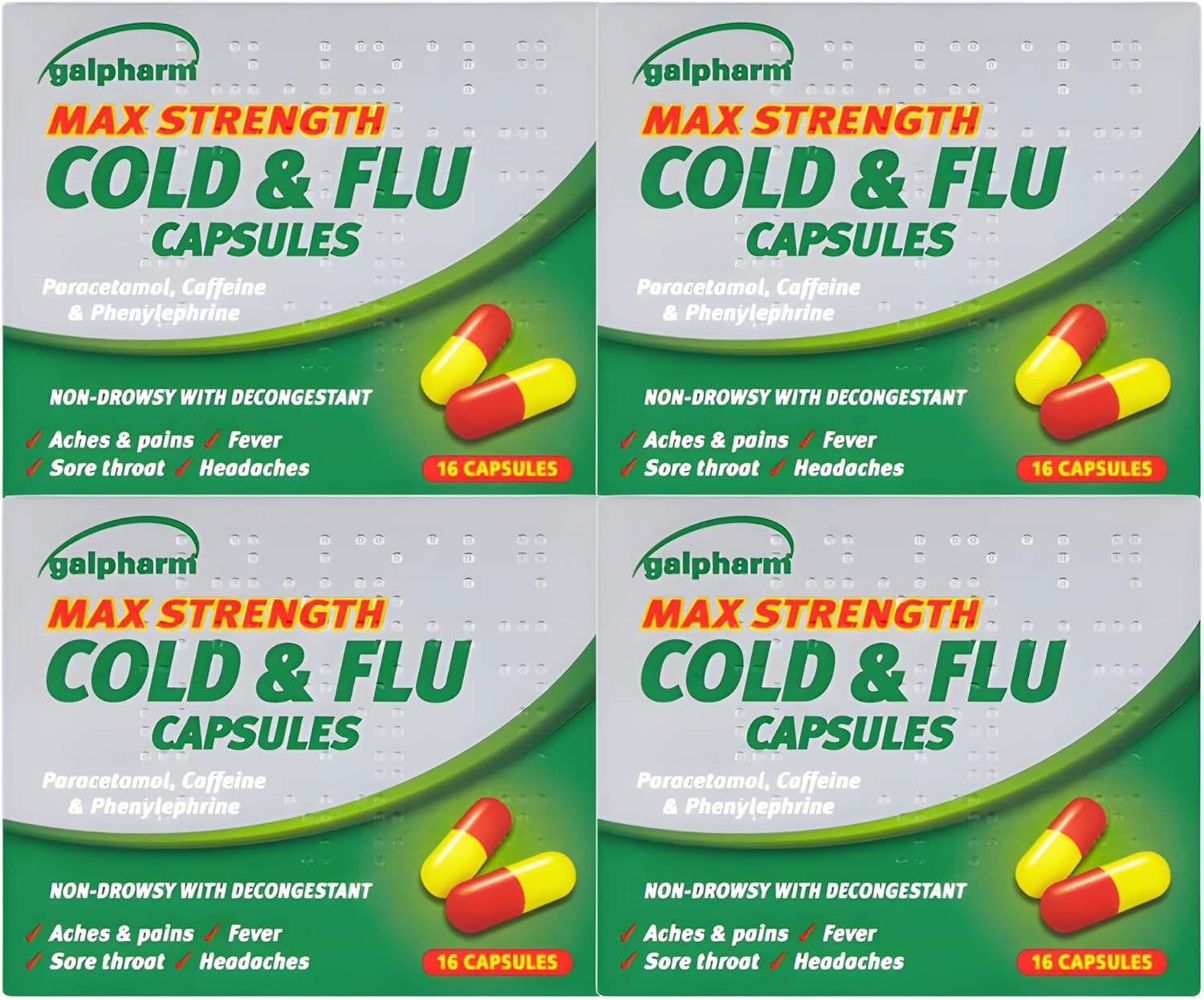 64 x Cold and Flu Capsules