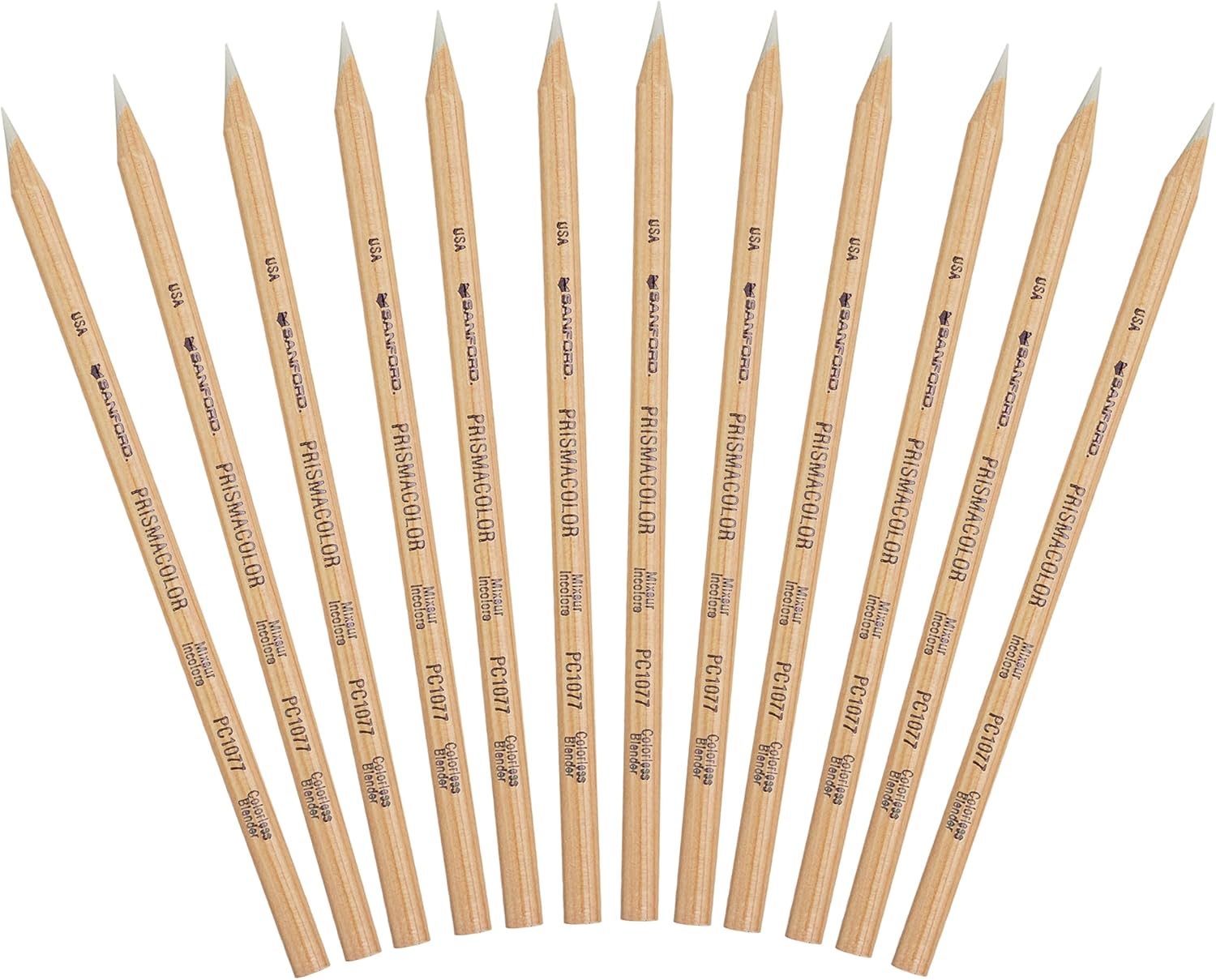 Prismacolor Colorless Blender Pencils, Adult Coloring, 12 Pack