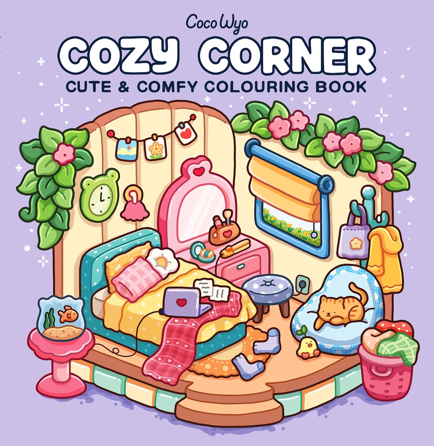 Cozy Corner: A Calm and Comforting Colouring Book (Coco Wyo)