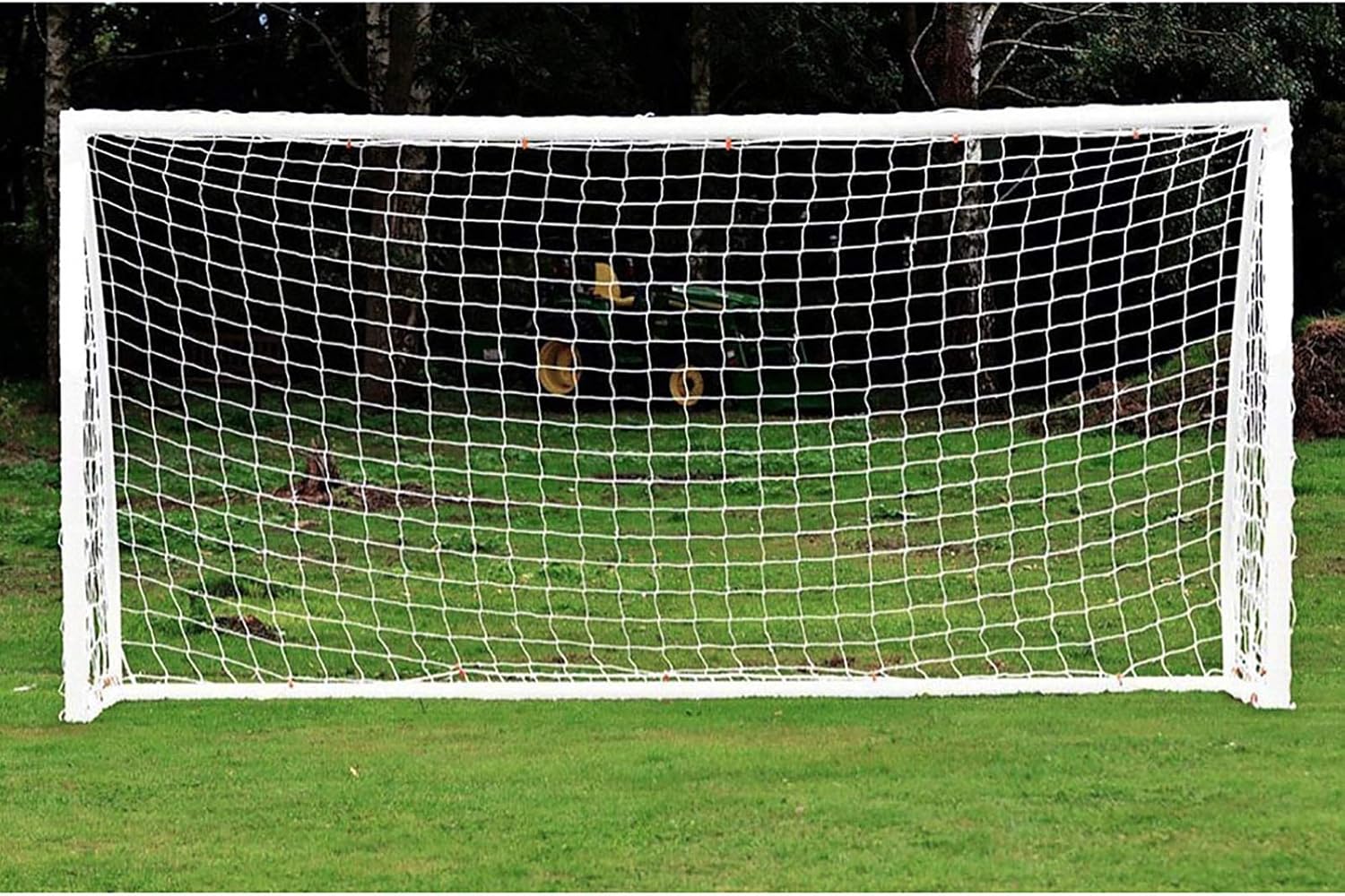 Kids Football Goal, Portable Football Net Lightweight Weatherproof Easy to Assemble Full Size Polypropylene Fiber Outdoor Sport Equipment Heavy Duty Training Soccer