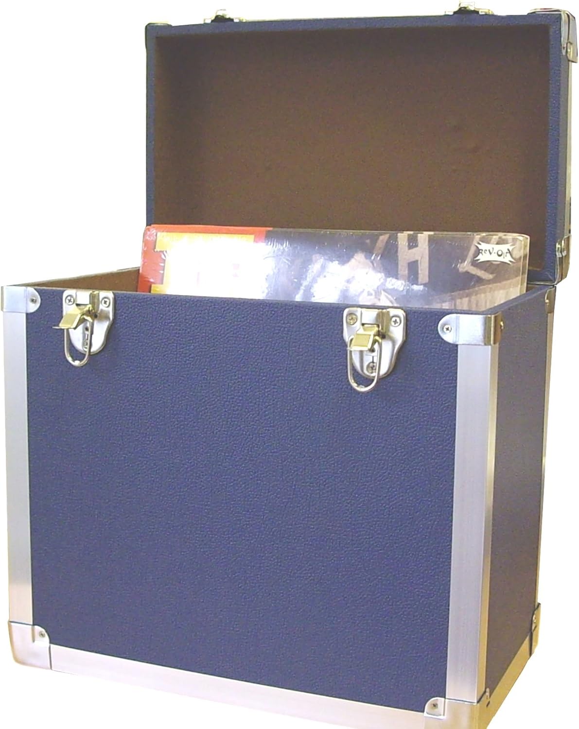 Steepletone Portable LP Carry Case for Record - Blue