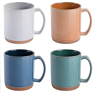 Mr. Coffee Dorsey 4-Piece Colors may vary 18.5 OZ Mug Set