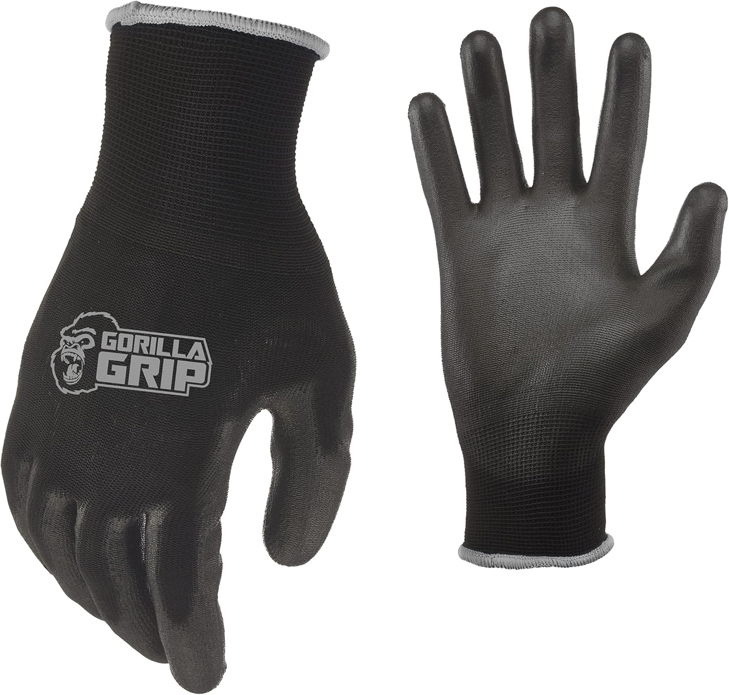 Gorilla Grip Slip Resistant All Purpose Work Gloves 25 Pack (X-Large)