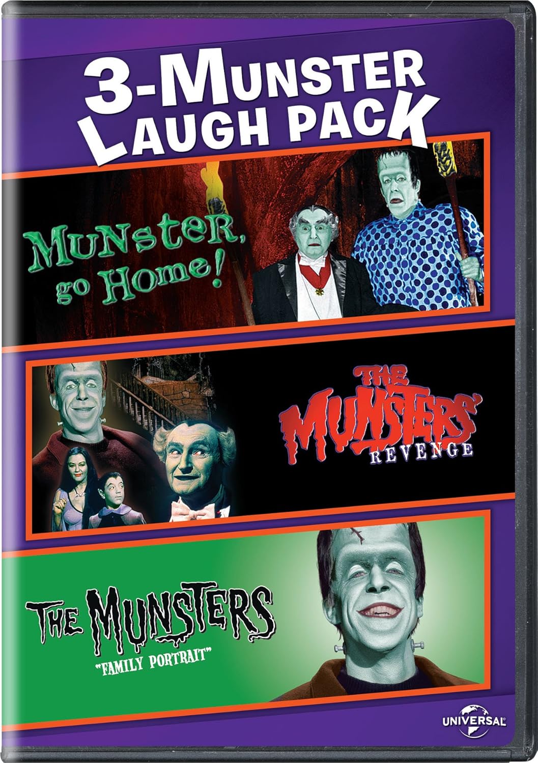 MUNSTER HOME/REVENGE/FAM LGHPK DVD