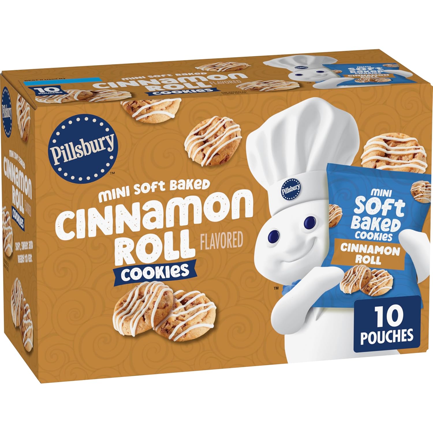 Pillsbury Soft Baked Cinnamon Roll 10 Count