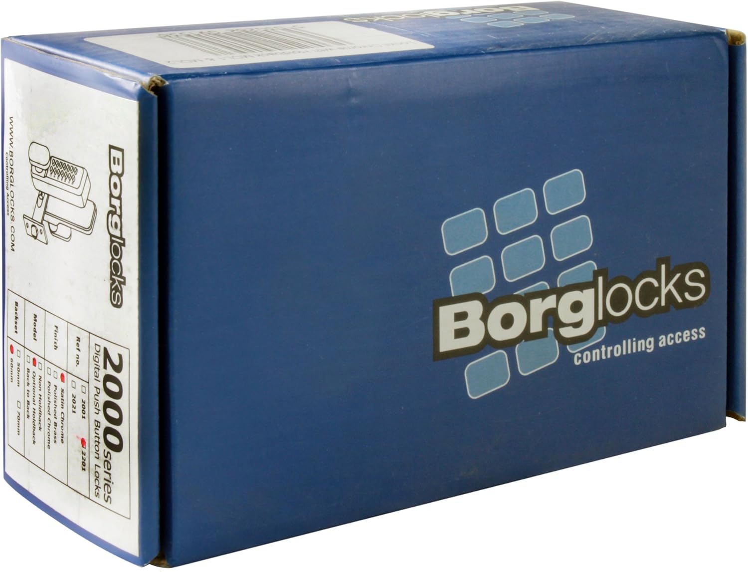 LOCKIT MECHANICAL PUSH BUT DIG LOCK CHRM