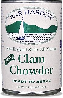 Bar Harbor New England Clam Chowder, 90 Ounce (Pack of 6)