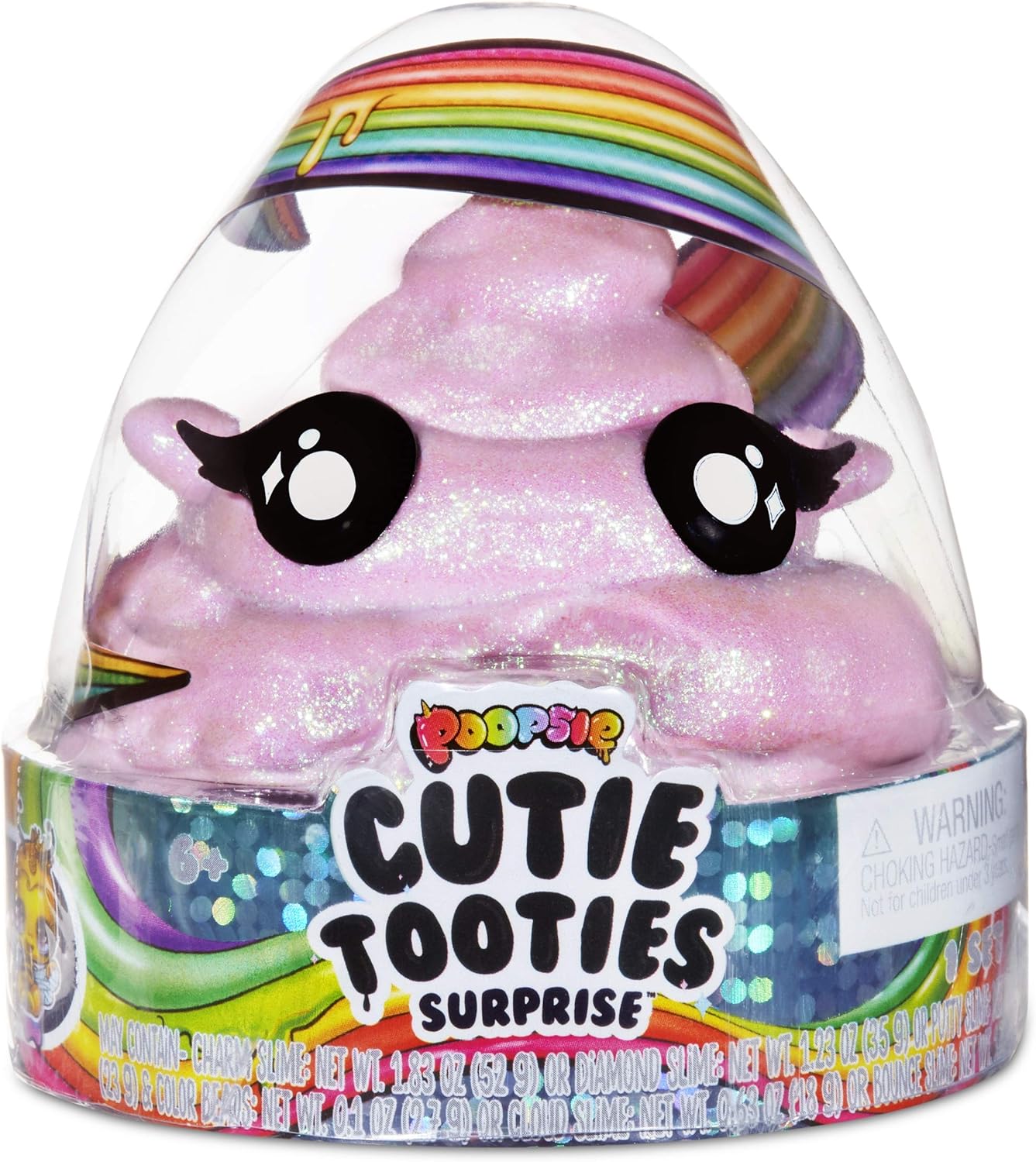 Poopsie 561026 Cutie Tooties Surprise Collectible Slime & Mystery Character 2-2, Multicolor