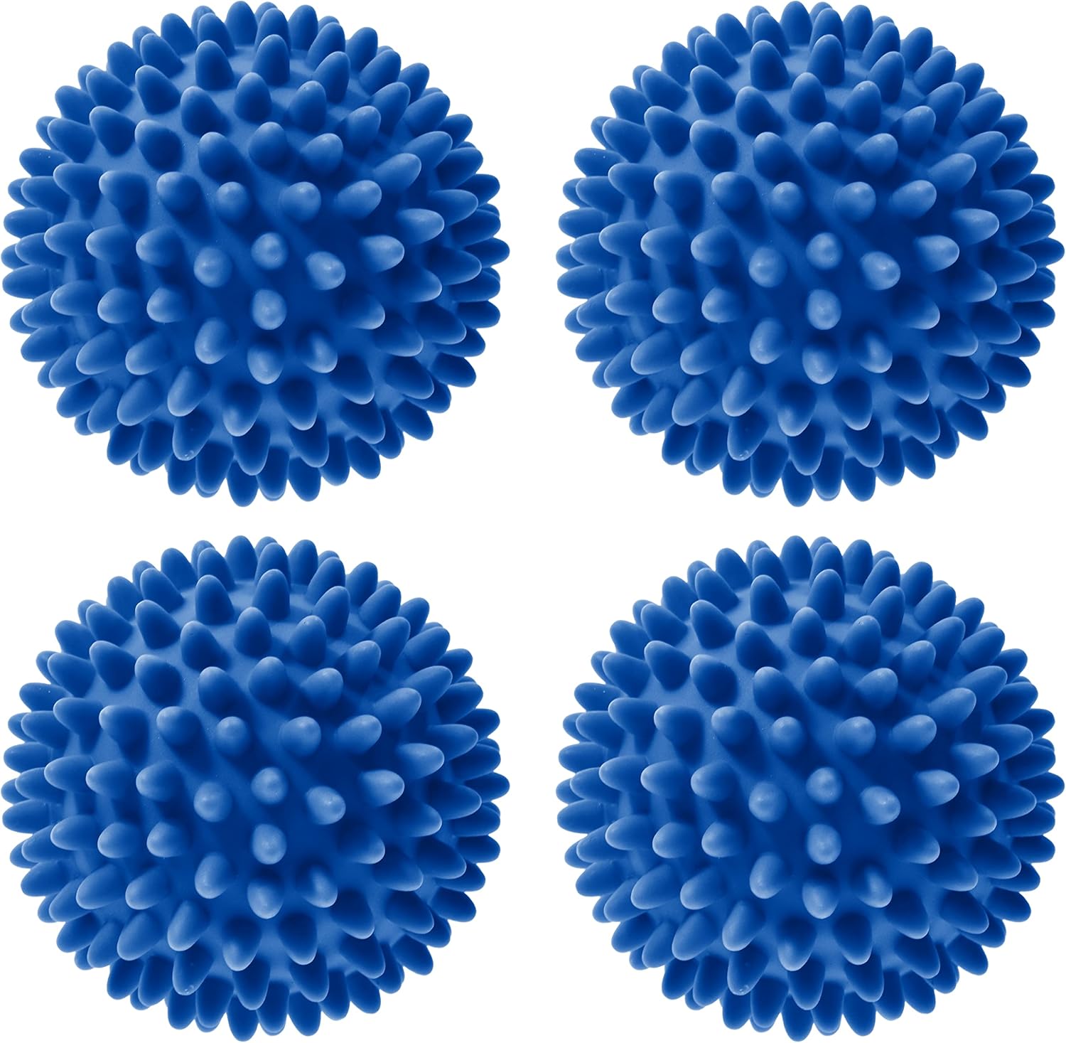 Handy Laundry Laundry Dryer Balls, Clothes Come Out Soft, Fluffy, Fewer Wrinkles & Less Static Cling, A Natural Alternative to Fabric Softener, Reduce Drying Time and Save on Energy, (Set of 4)