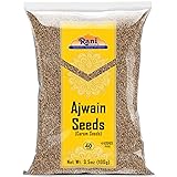 Rani Ajwain Seeds (Carom Bishops Weed) Spice Whole 3.5oz (100g) ~ All Natural | Vegan | Gluten Friendly | NON-GMO | Kosher | Indian Origin