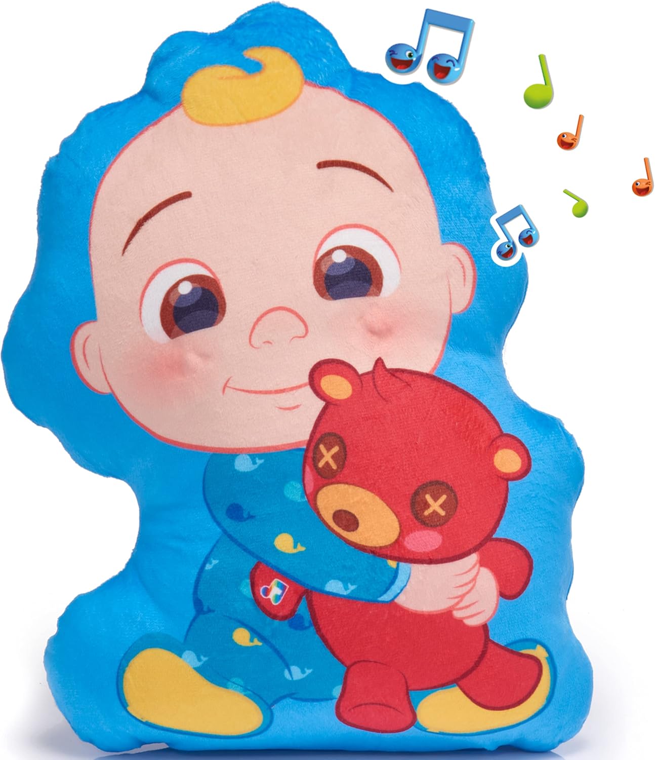 Wow! PODS Stuff CoComelon Toys JJ Musical Sleep Soother Pre-School Learning Toy That Plays 6 Bedtime Songs Plus Night Light for Toddlers, Girls and Boys Ages 2, 3, 4 and 5 Blue