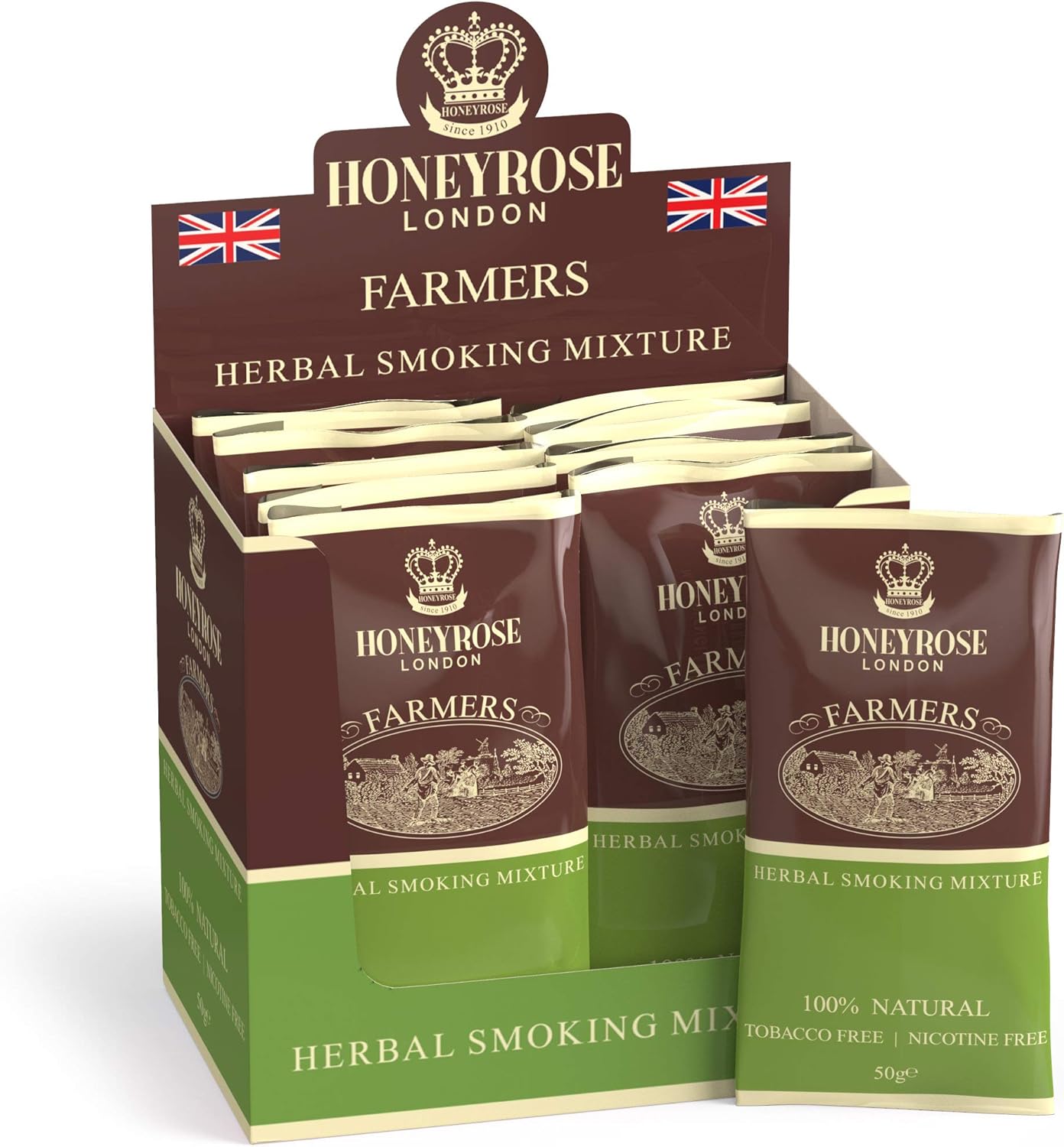 Honeyrose Farmers Herbal Mixture, Tobacco & Nicotine Free