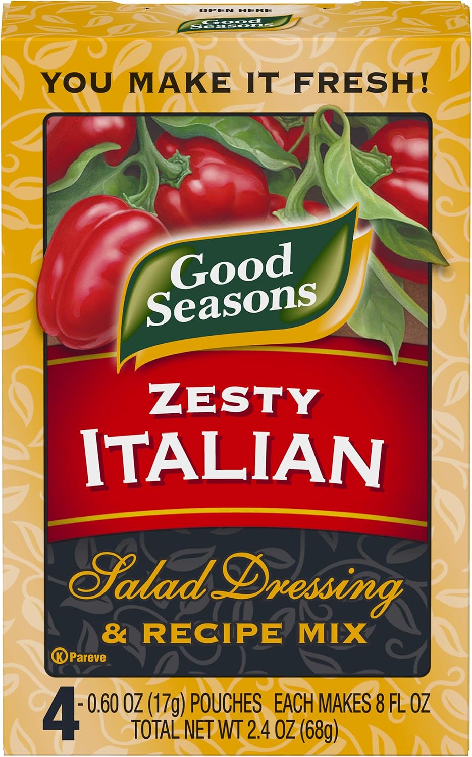 Good Seasons Zesty Italian Salad Dressing & Recipe Mix (0.6 oz Envelope)