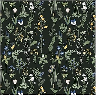 Removable Peel and Stick Wallpaper Boho 17.5 x 118 in Floral Wallpaper for Bedroom Bathroom Easy Peel Off Wallpaper Stick on Wallpaper Contact Paper Renter Friendly Wall Paper