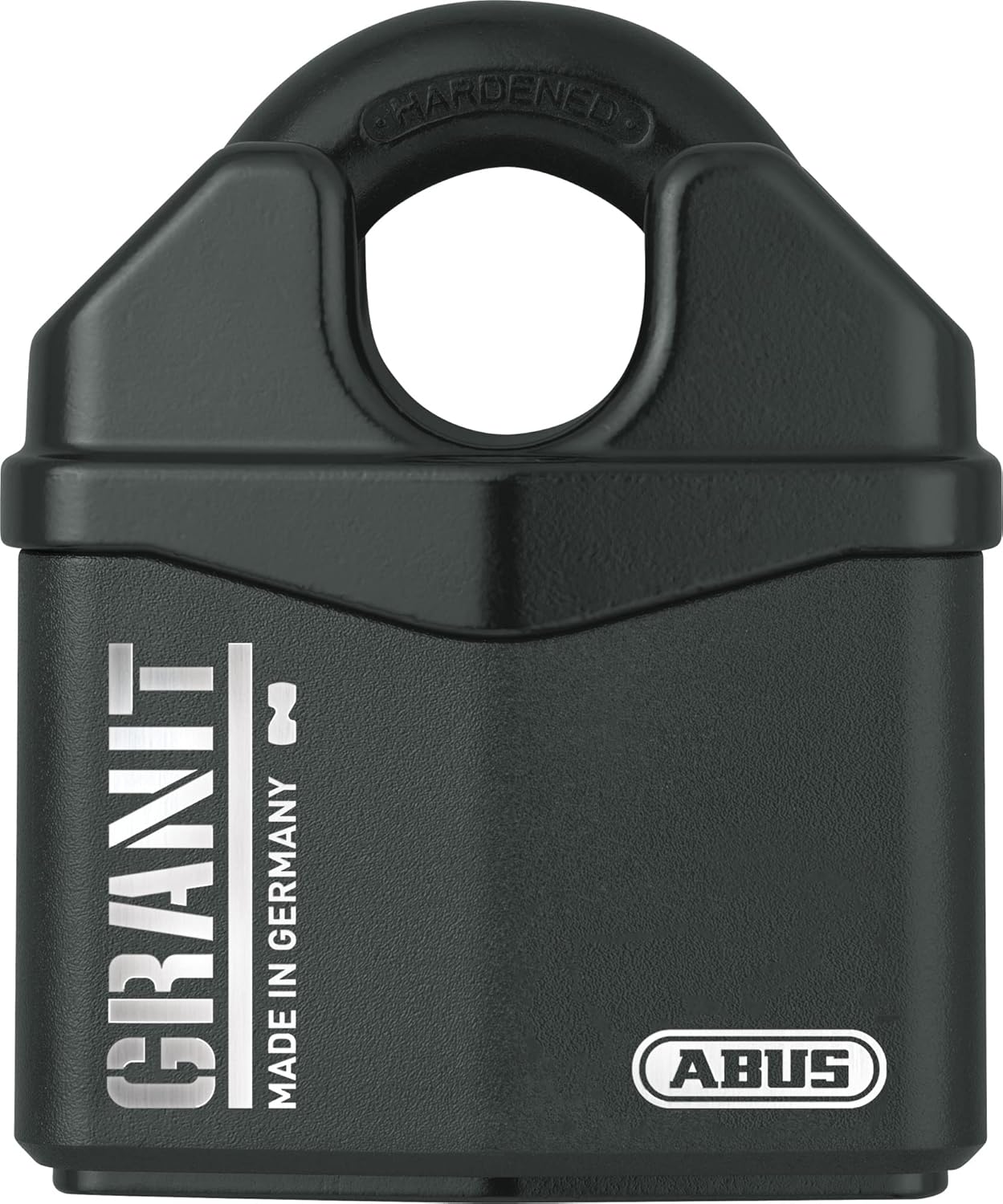 ABUS Granit 37/80 Heavy Duty Hardened Steel Padlock - Closed Shackle Lock with 1/2" Shackle - Corrosion Resistant Outdoor Lock - Made in Germany - Keyed Different