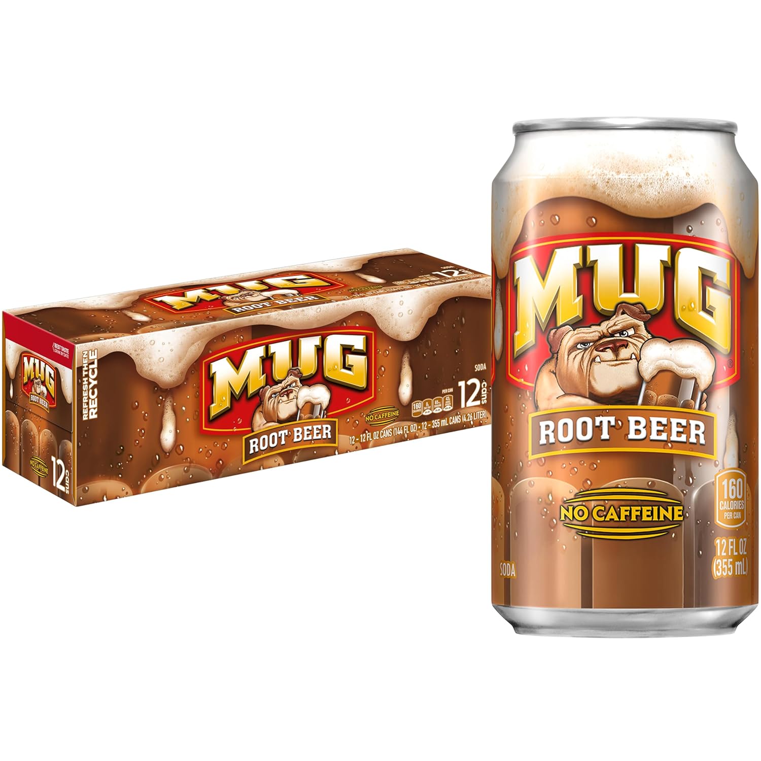 Mug Root Beer Cans (12 Count, 12 Fl Oz Each)