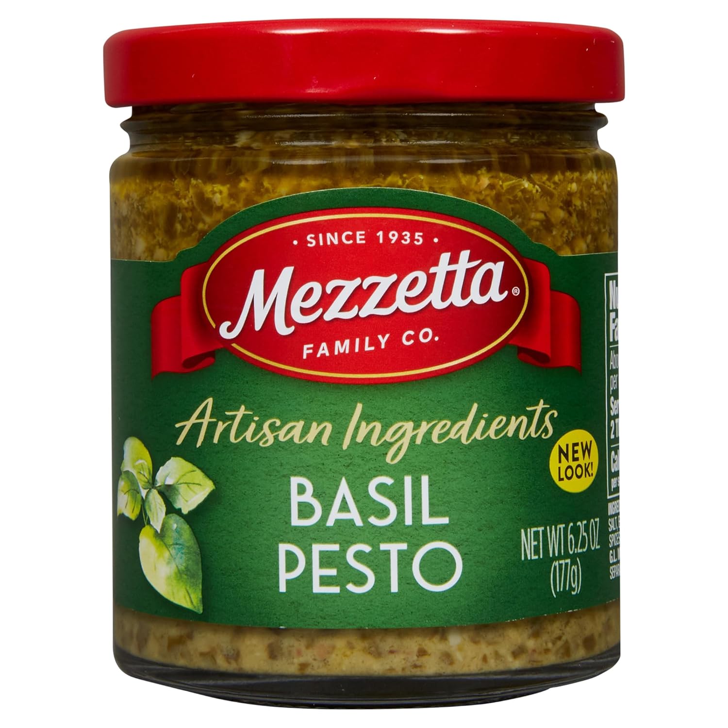 Mezzetta Basil Pesto Sauce, 6.25 Ounce