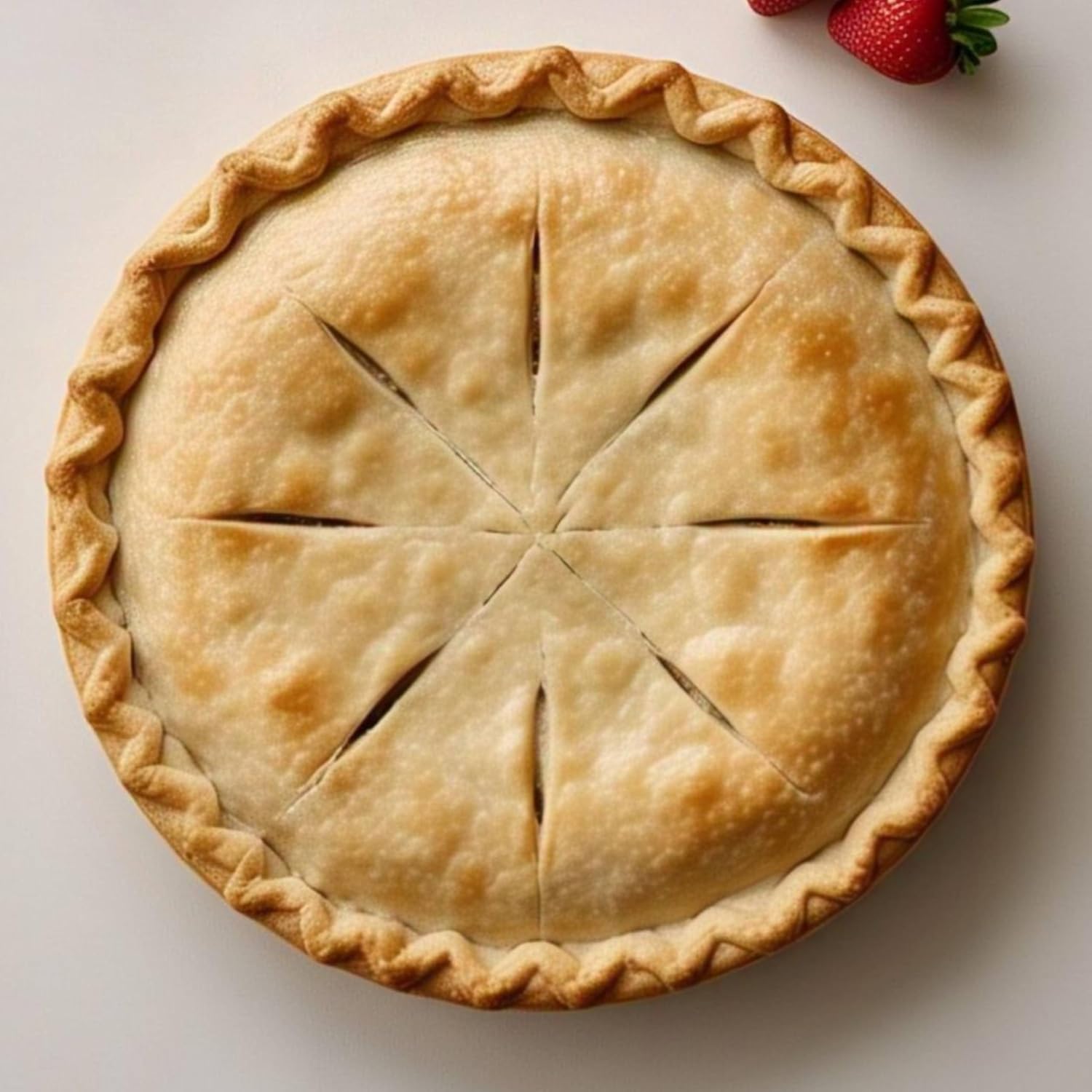 Andy Anand Sugar Free Strawberry Pie - Enjoy the Taste of a Classic Amazingly Delicious, Diabetic Friendly, All-Natural and No Preservatives, Guilt Free & Luxurious Gift for Celebrations (2.9 lb)