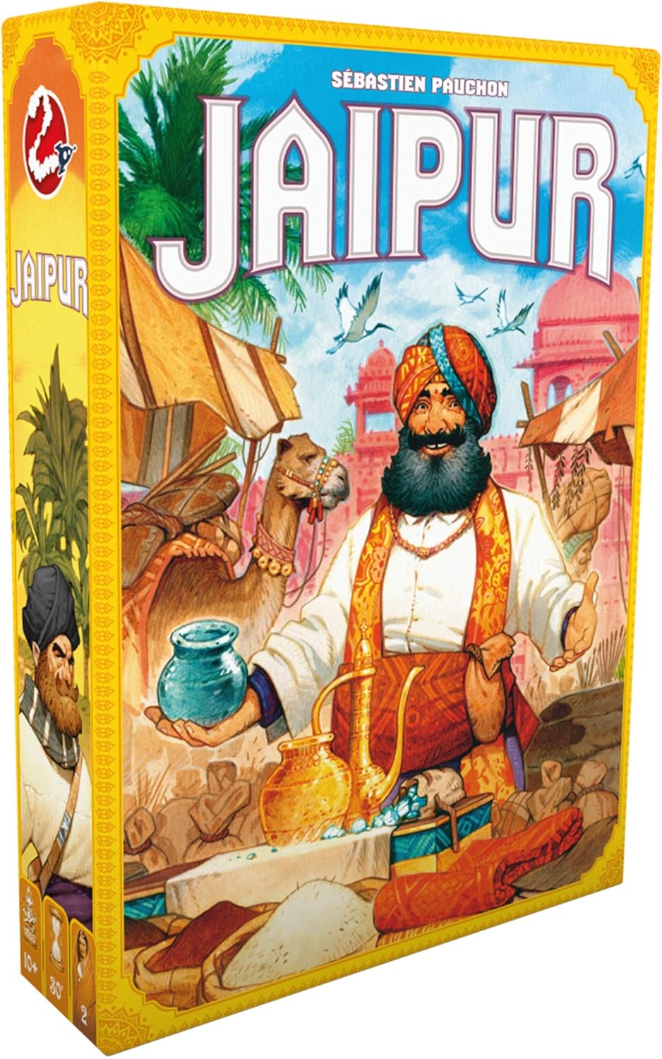 Asmodee Jaipur Board Game (New Edition) - Fast-Paced Duel of Merchants, Strategic Trading and Market Gameplay for Kids & Adults, Ages 10+, 2 Players, 30 Minute Playtime