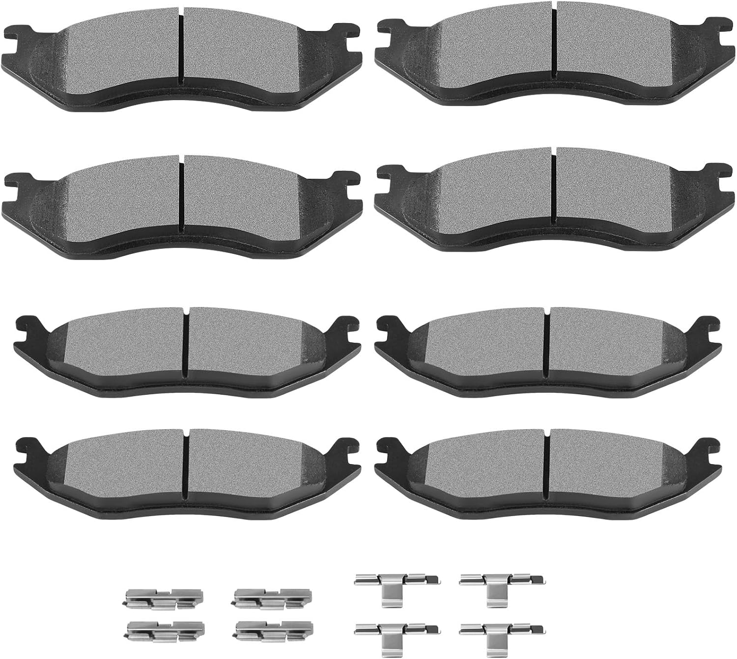 Ceramic Brake Pads Kits,SCITOO 8pcs Brakes Pads Set fit for 2003-2006 for Dodge for Durango,2002-2005 for Dodge for Ram 1500